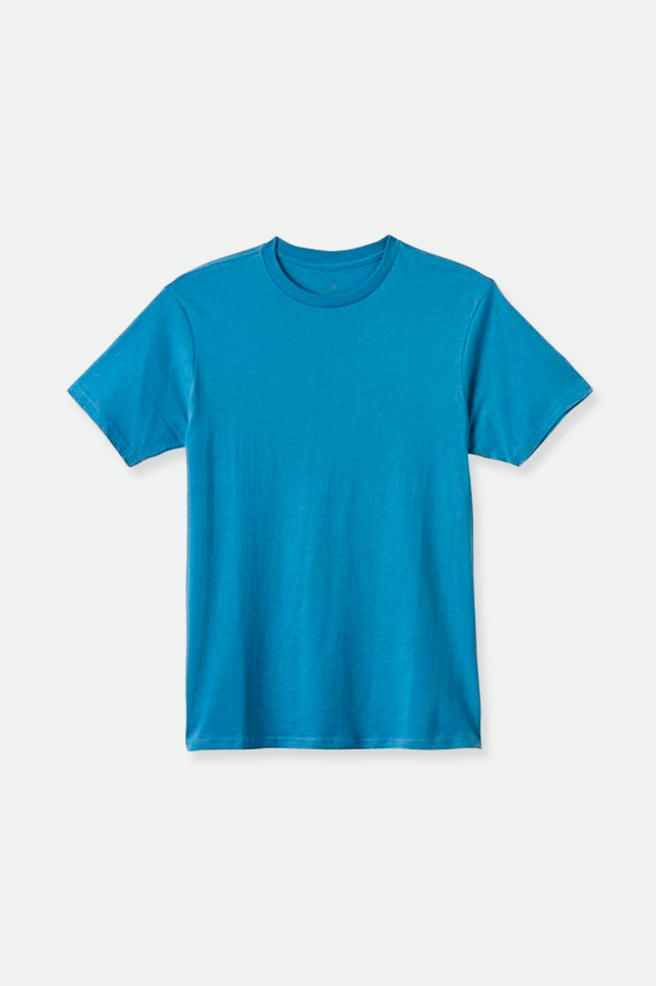 Men's Brixton Basic S/S Tailored Tops Blue | 7984VNMHL