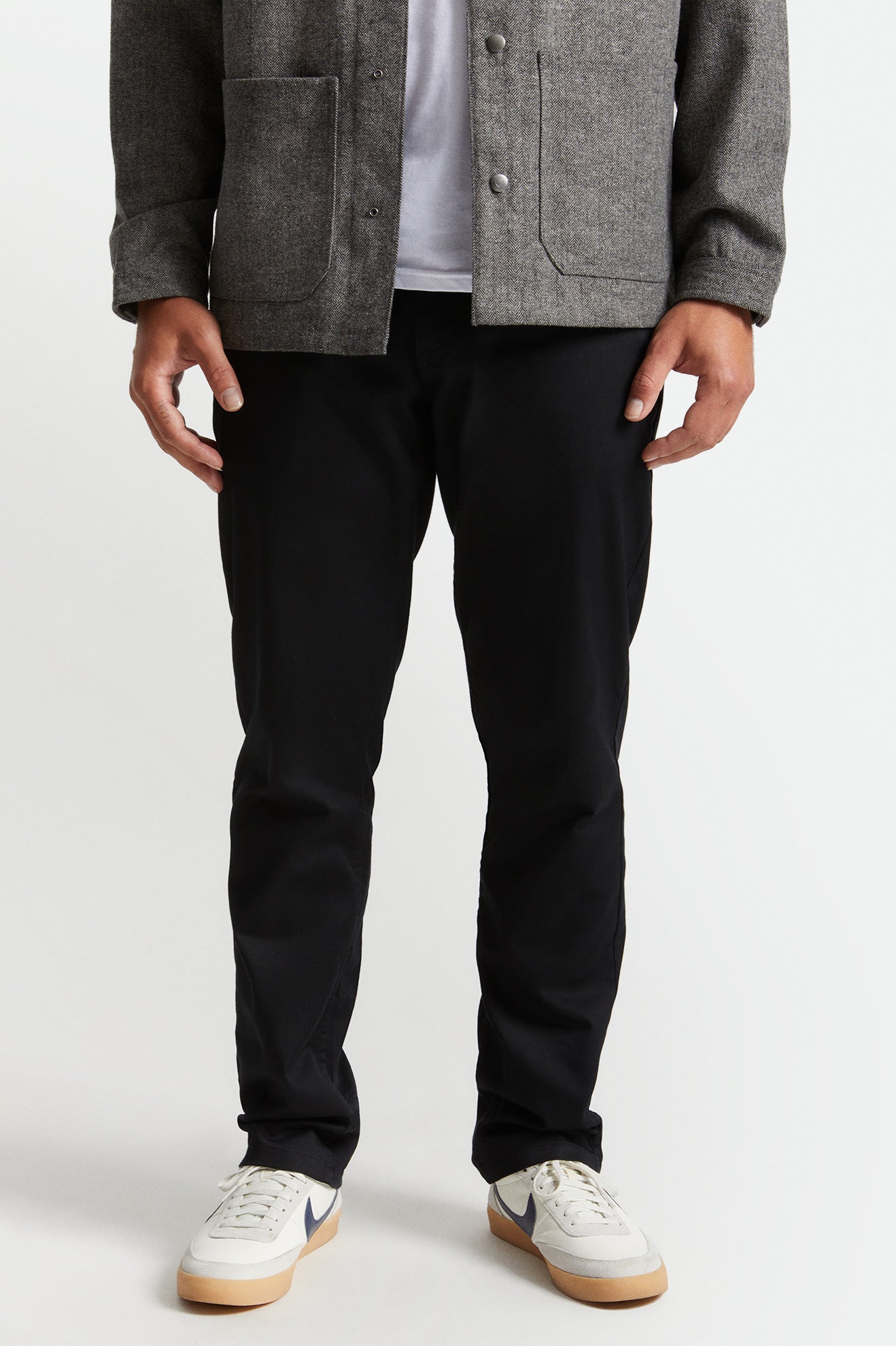 Men's Brixton Choice Chino Pants Black | 5170UBVFA