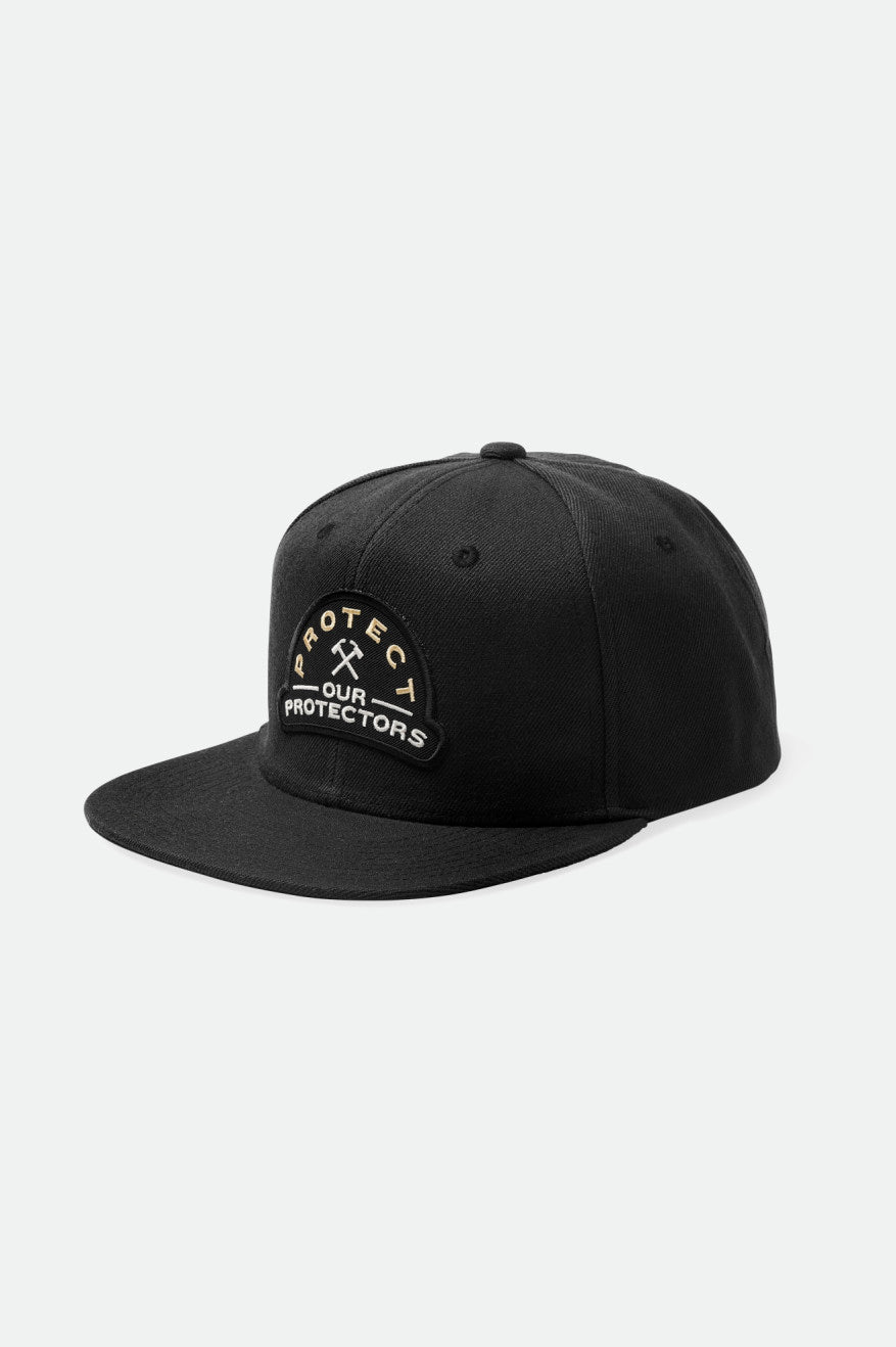 Men's Brixton Coors Protector MP Caps Black | 8492ACEIL