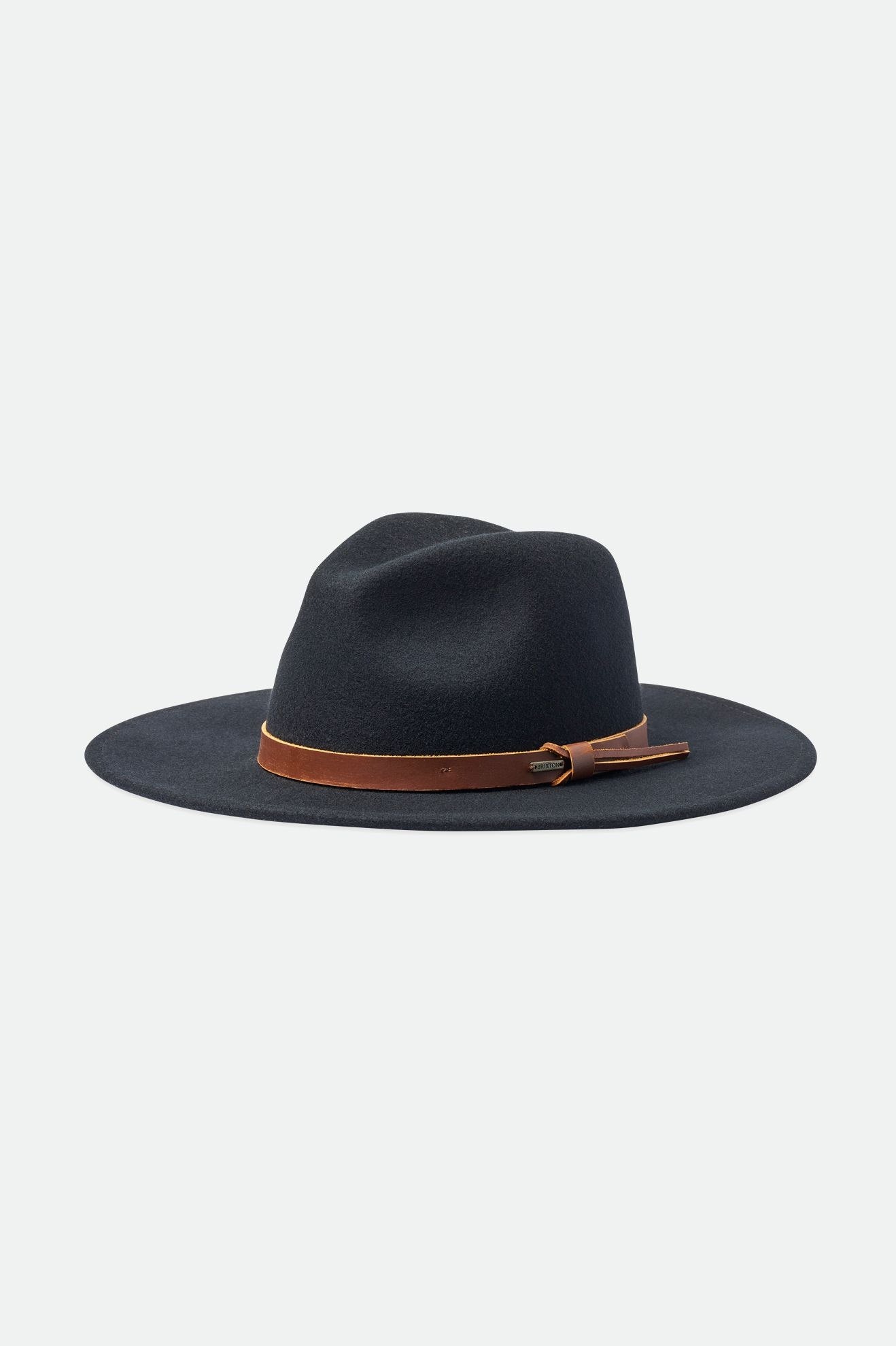 Men's Brixton Field Proper Hats Black | 9562YFXUR