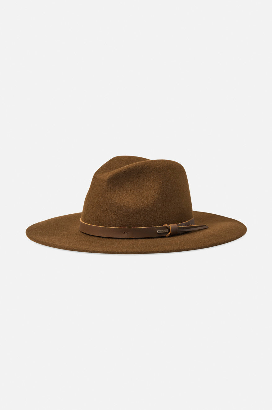 Men's Brixton Field Proper Hats Coffee | 5723MPIAF