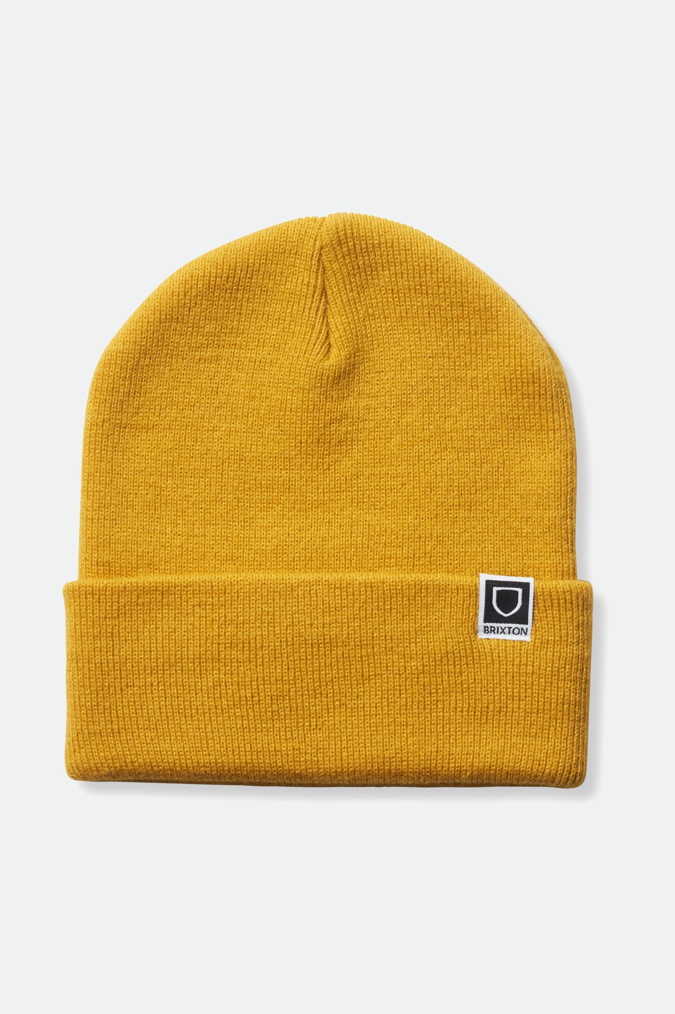 Men's Brixton Harbor Beta Watch Cap Beanie Mustard | 0719IYHFJ