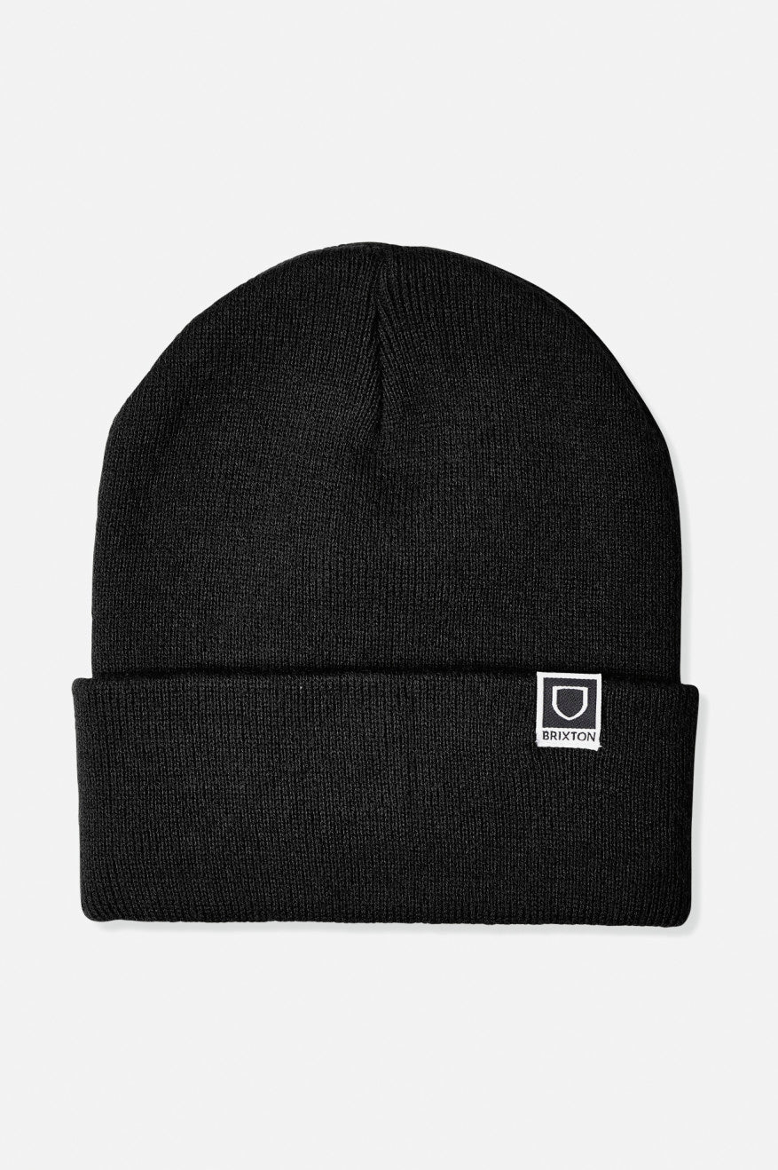 Men's Brixton Harbor Beta Watch Cap Beanie Black | 2950SYCOT