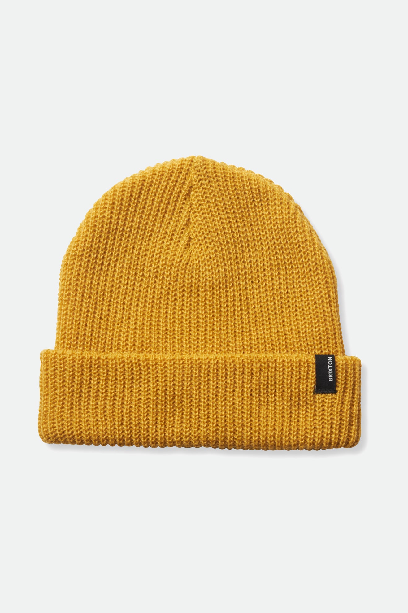 Men's Brixton Heist Beanie Mustard | 1027FJLVI