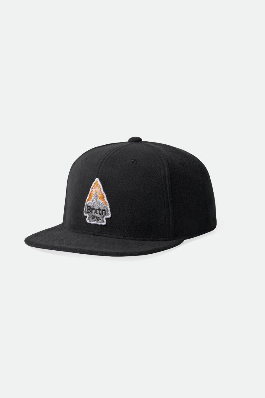 Men's Brixton Holt MP Caps Black | 5986NEPIC