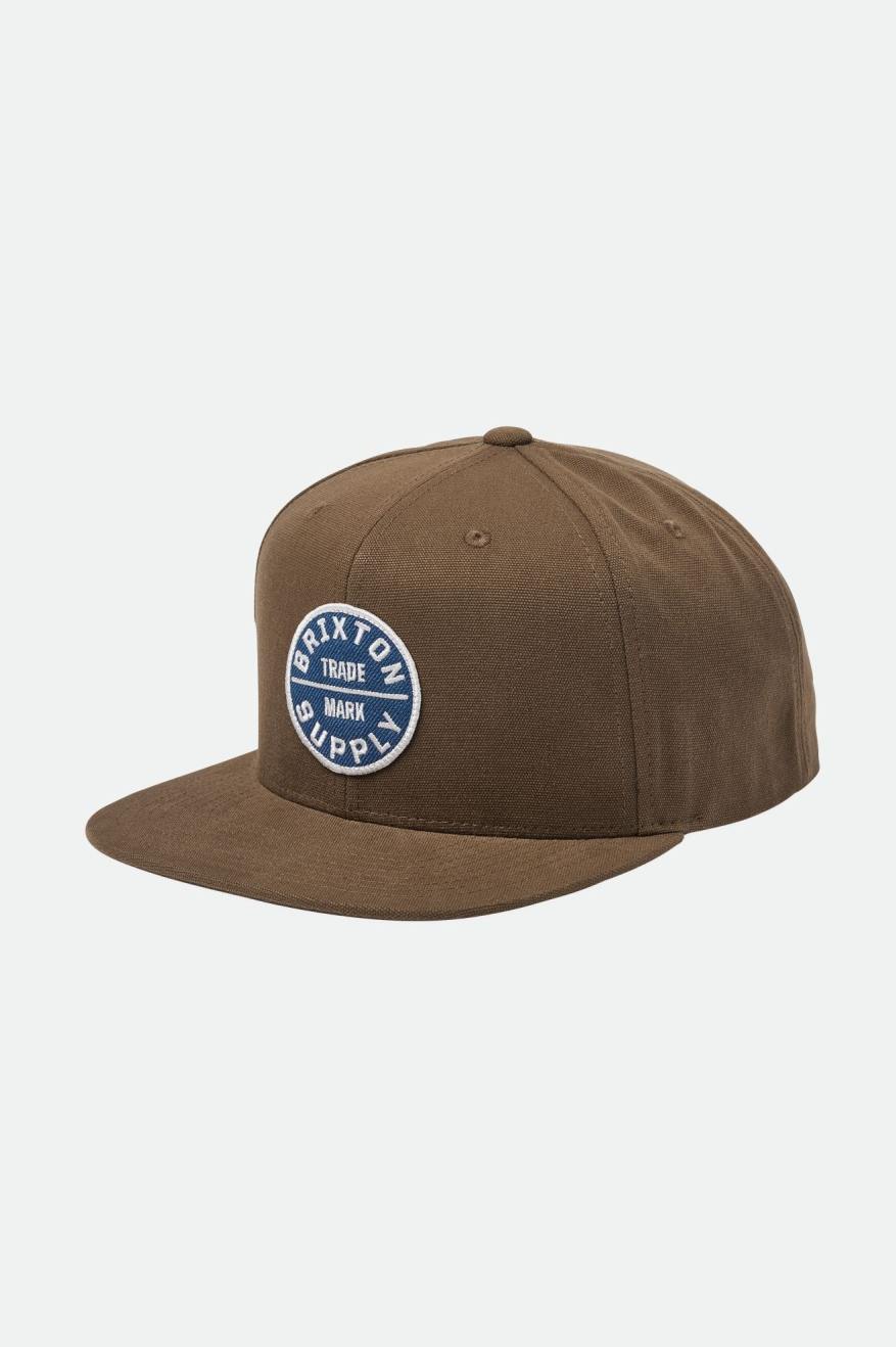 Men's Brixton Oath III Caps Brown | 3745LXGOC