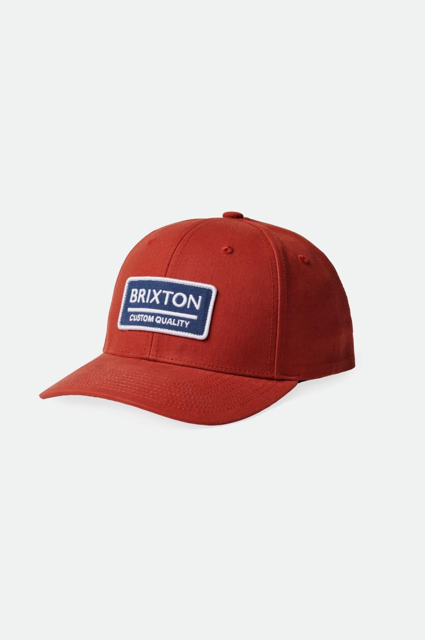 Men's Brixton Palmer Proper NetPlus MP Caps Red | 0325EJINF