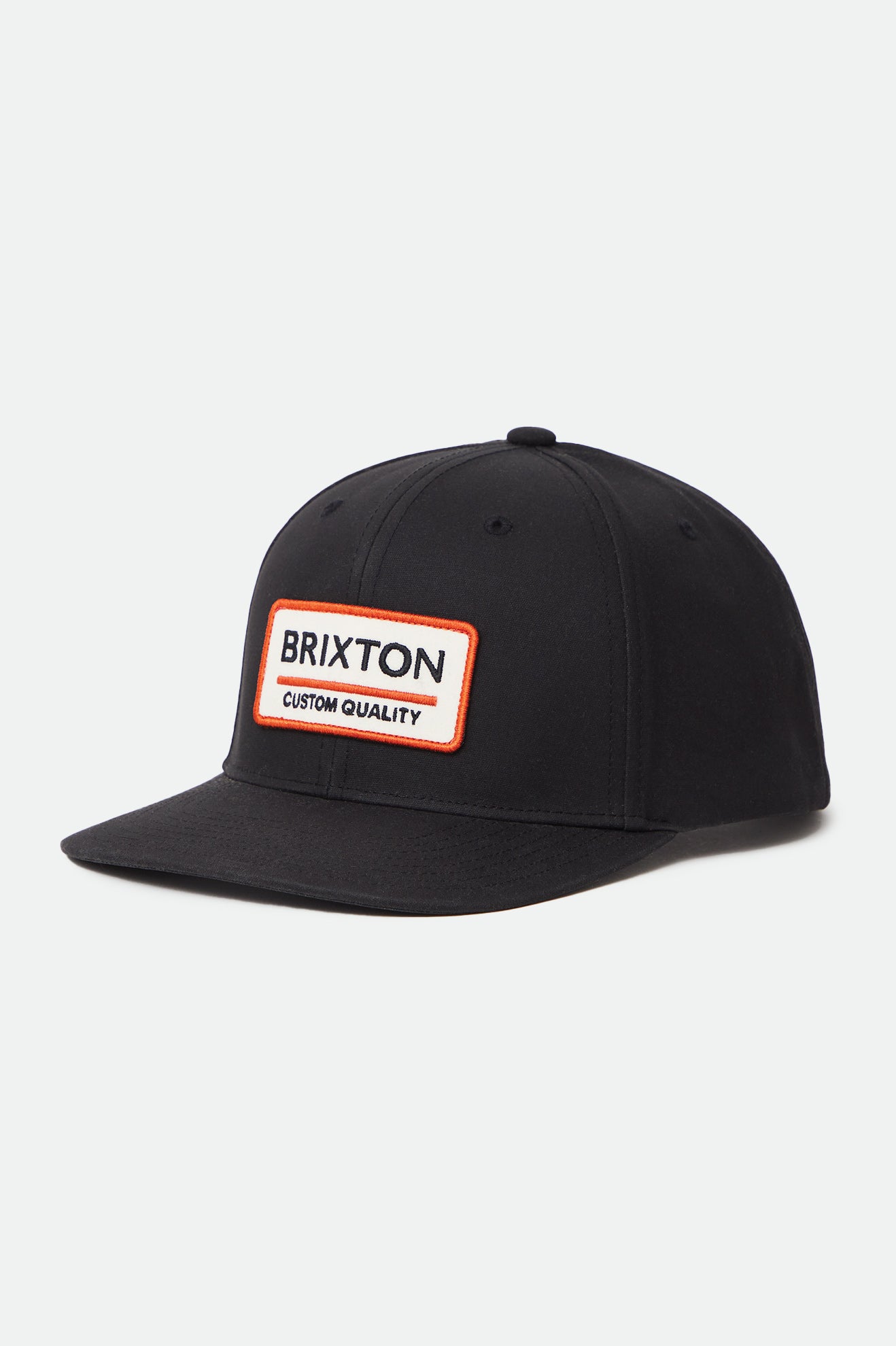 Men's Brixton Palmer Proper NetPlus MP Caps Black | 3285ZRHPD