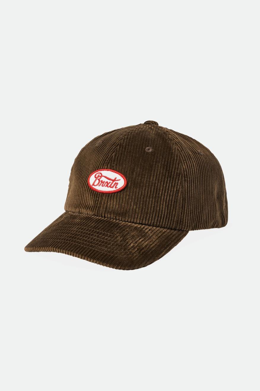 Men's Brixton Parsons LP Cap Caps Brown | 6854QKCIW