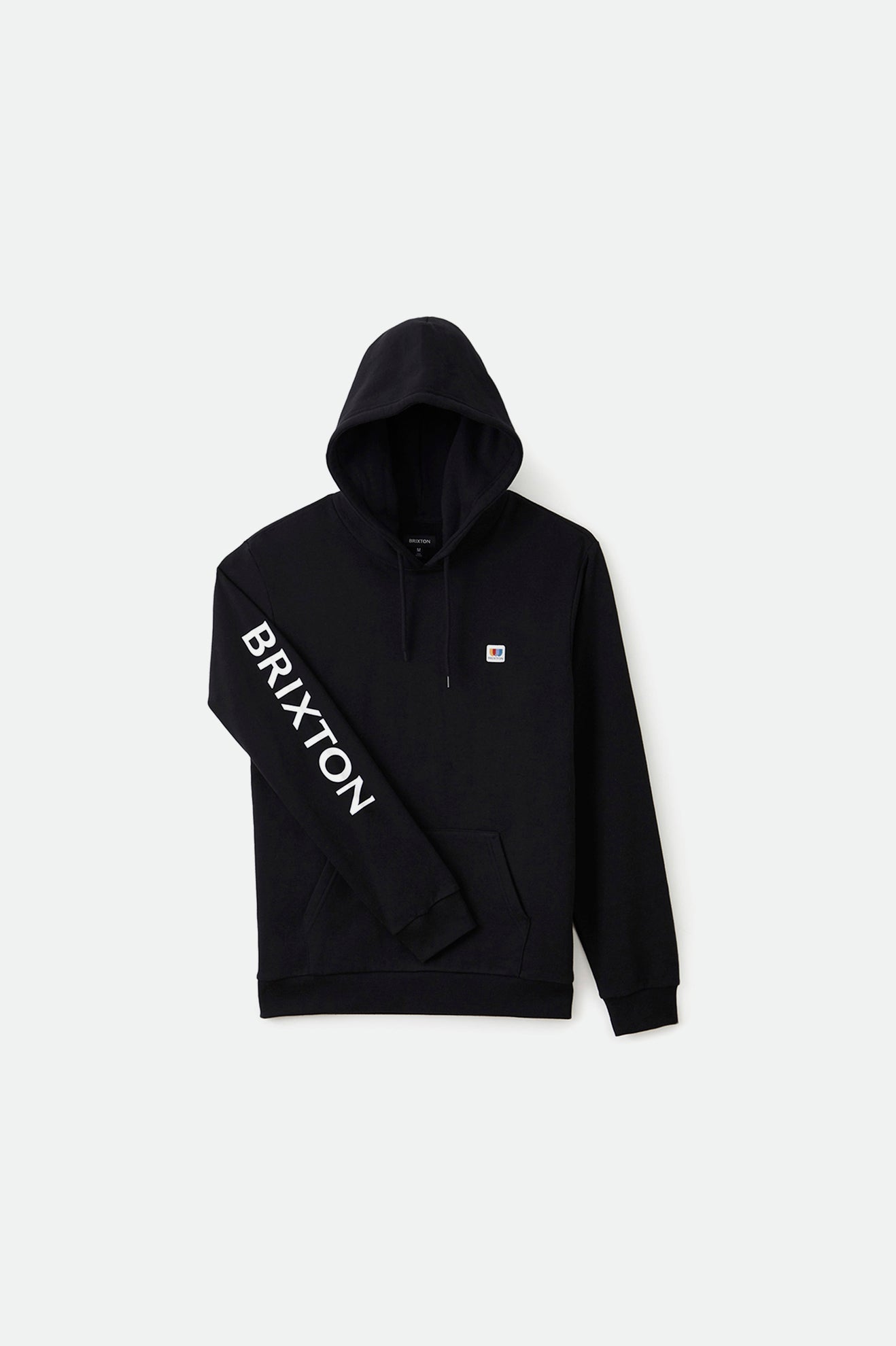 Men's Brixton Alton Hoodie Black | 2860WKJIE