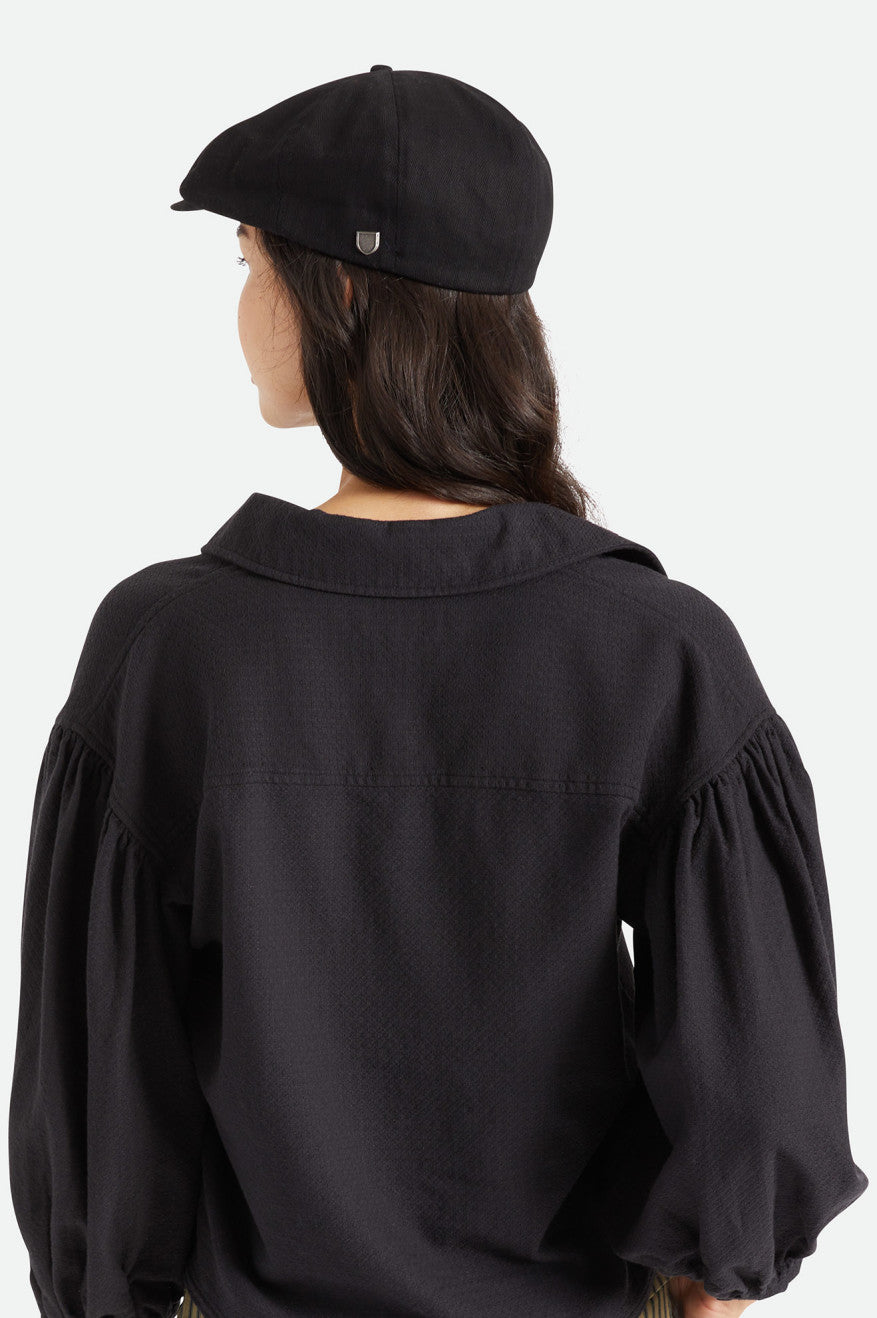 Men's Brixton Brood Snap Hats Black | 9416EAVSQ