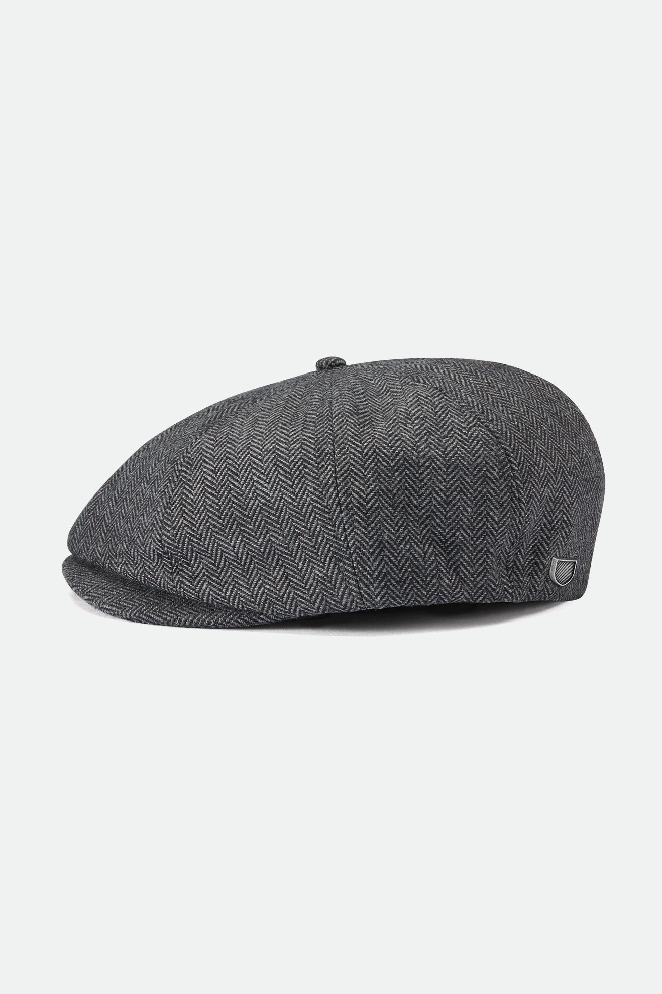 Men\'s Brixton Brood Snap Hats Grey / Black | 8601ESRGI