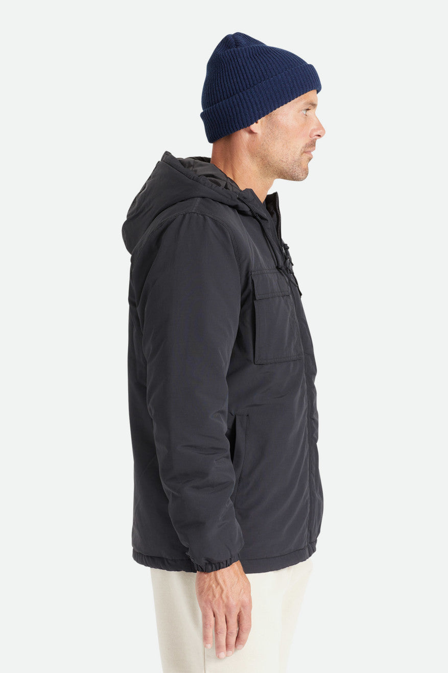 Men's Brixton Buck Jackets Black | 4539DYNEF