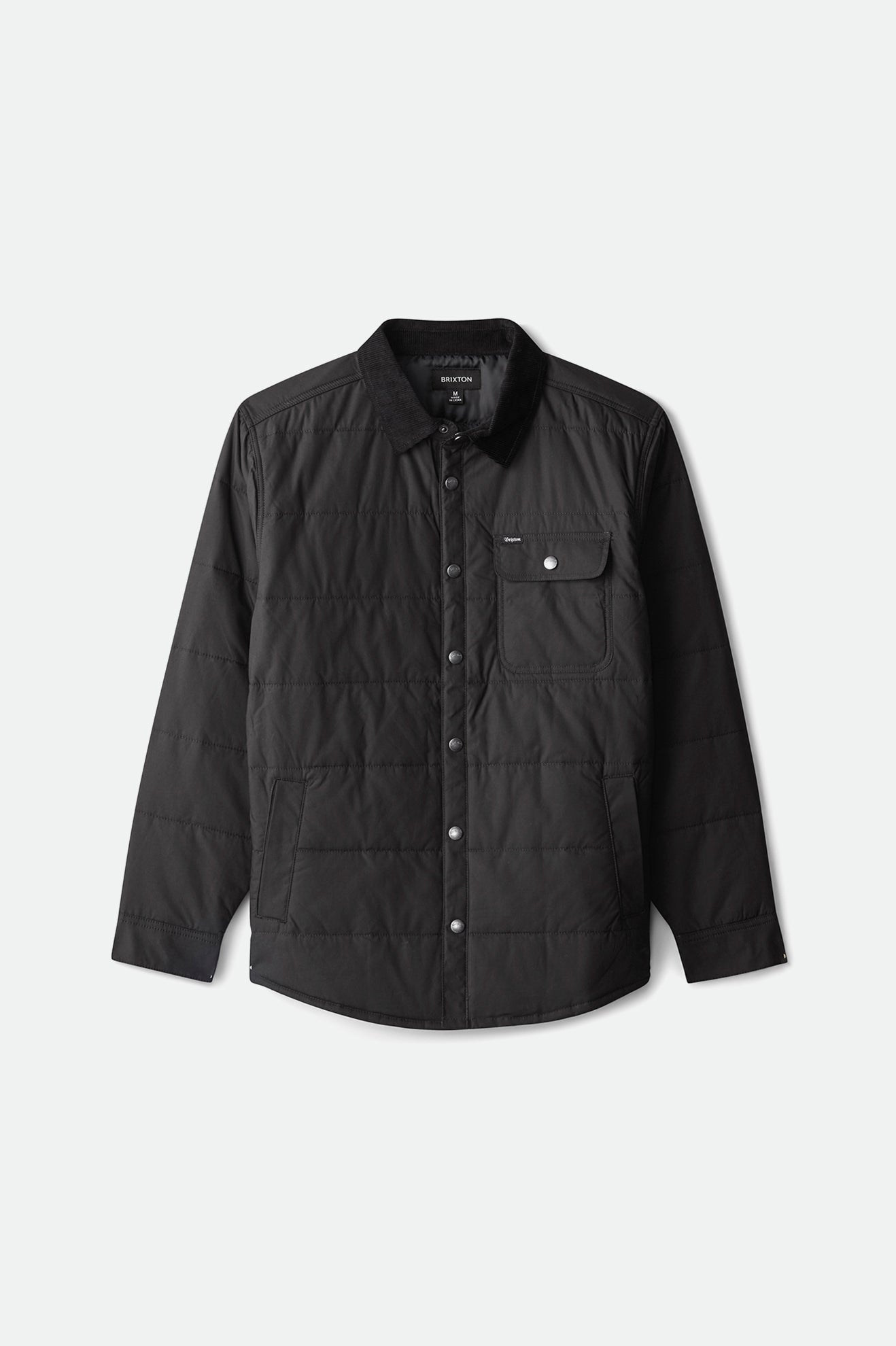 Men's Brixton Cass Jackets Black | 6904RACDM