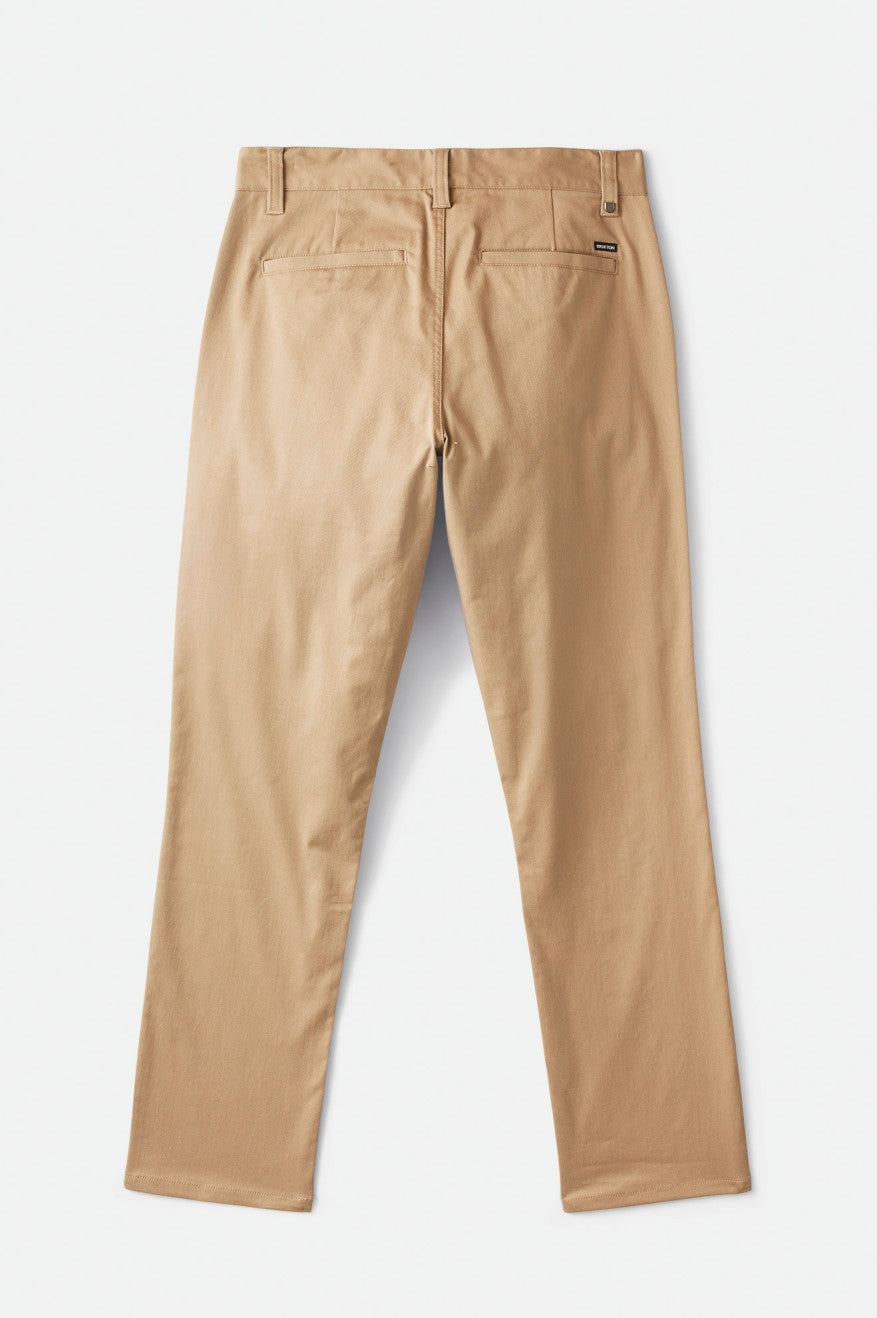 Men's Brixton Choice Chino Pants Khaki | 8253HFALB