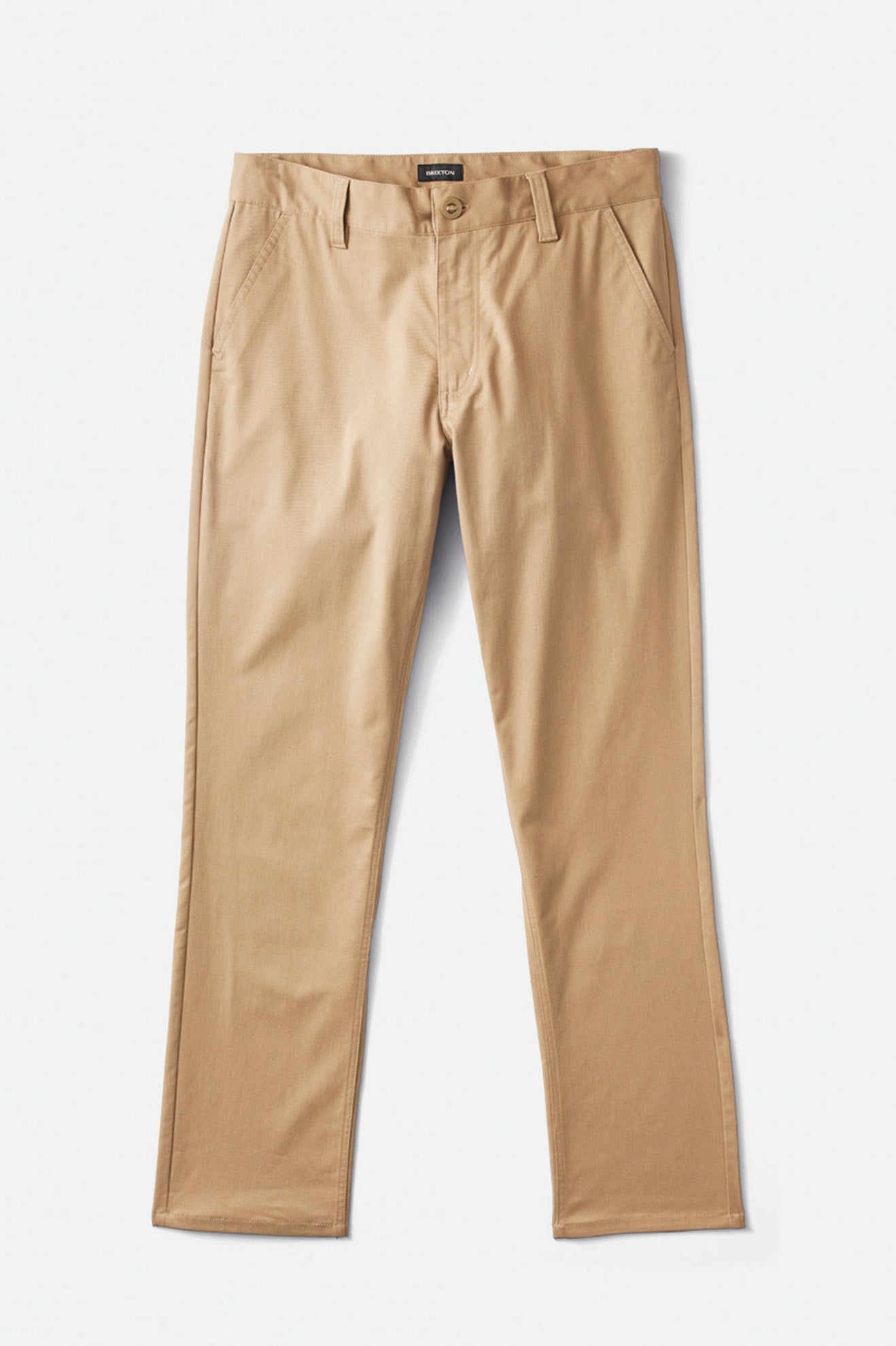 Men's Brixton Choice Chino Pants Khaki | 8253HFALB