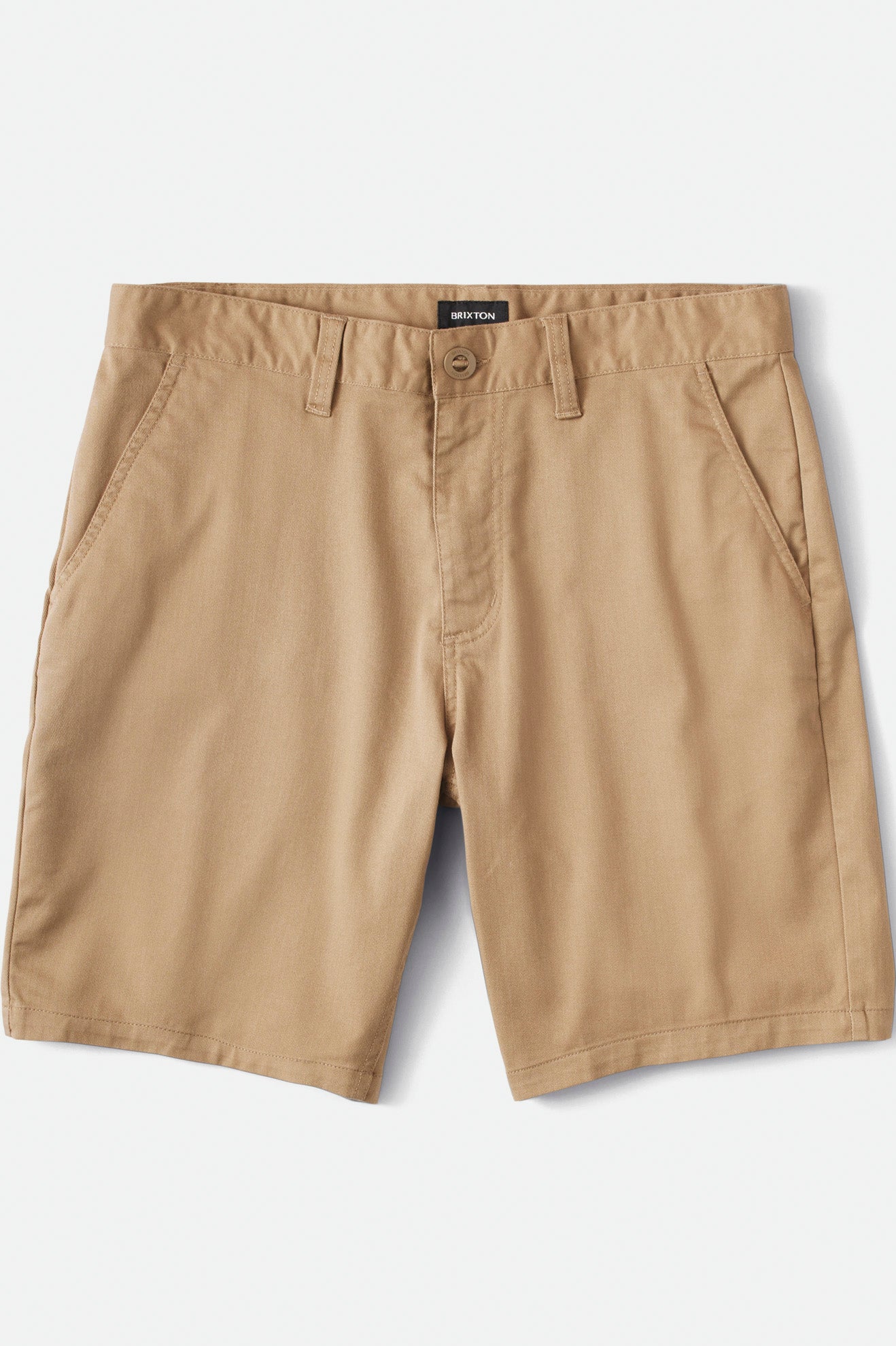 Men's Brixton Choice Chino Shorts Khaki | 0947GVMCW