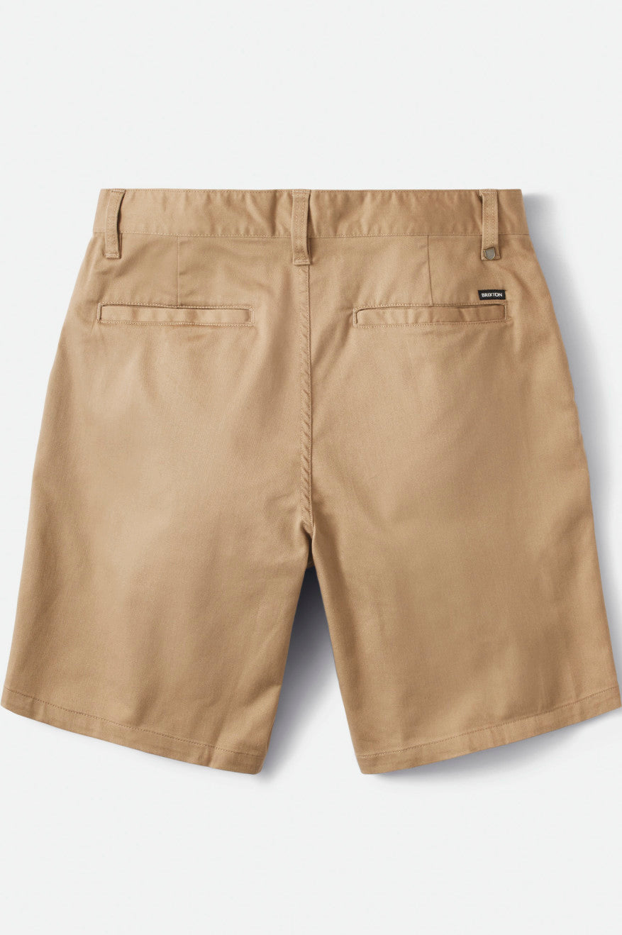 Men's Brixton Choice Chino Shorts Khaki | 0947GVMCW