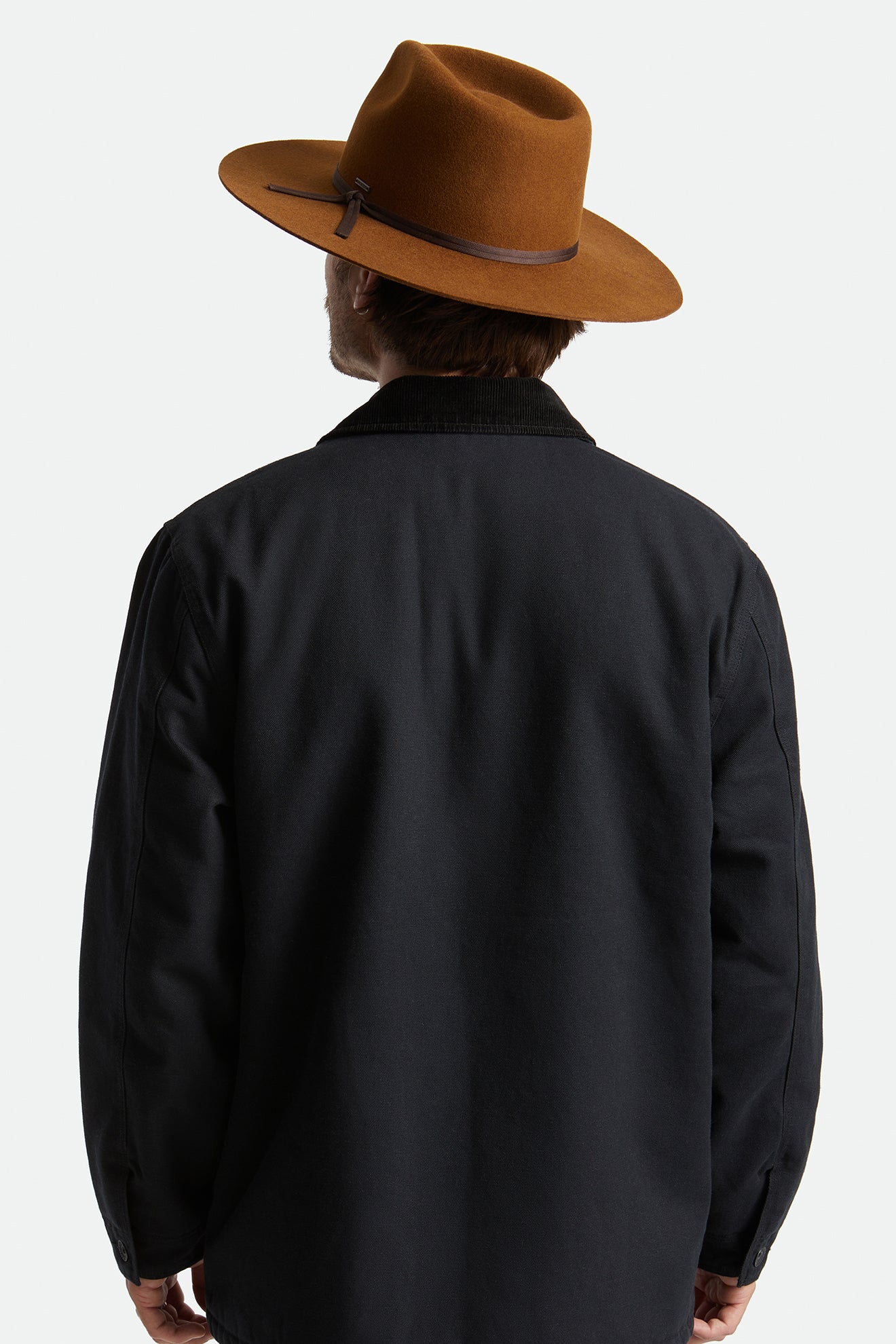 Men's Brixton Cohen Cowboy Hats Coffee | 5903ZYIDH