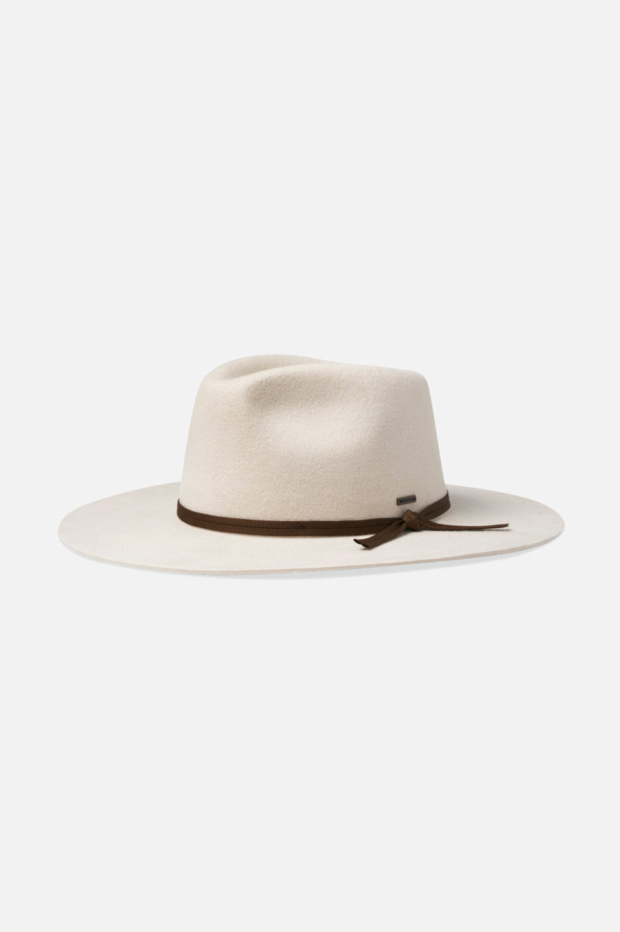 Men\'s Brixton Cohen Cowboy Hats White | 5439BMNXP