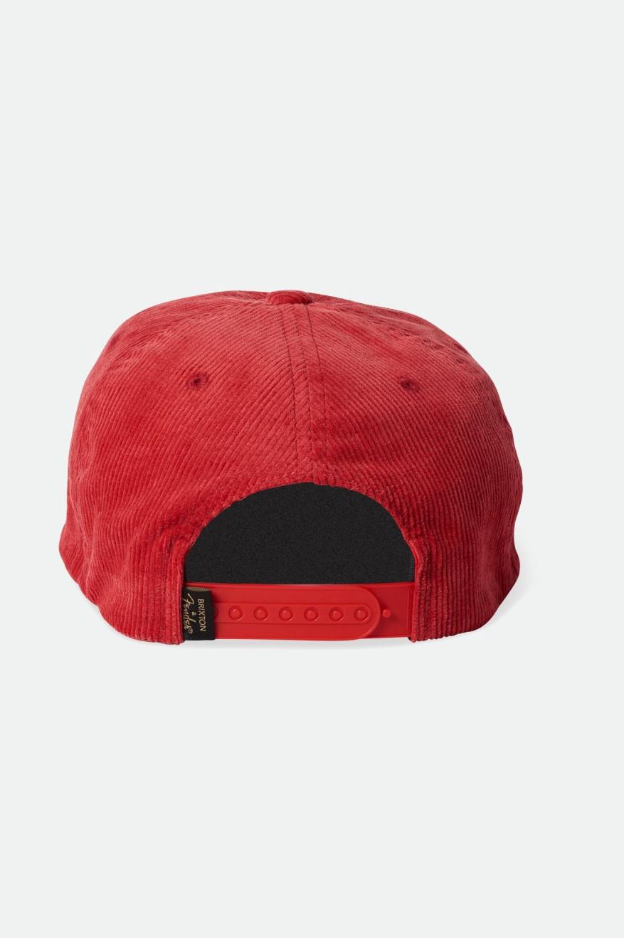 Men's Brixton Fender Jaguar Contour MP Caps Red | 8950RNGFL