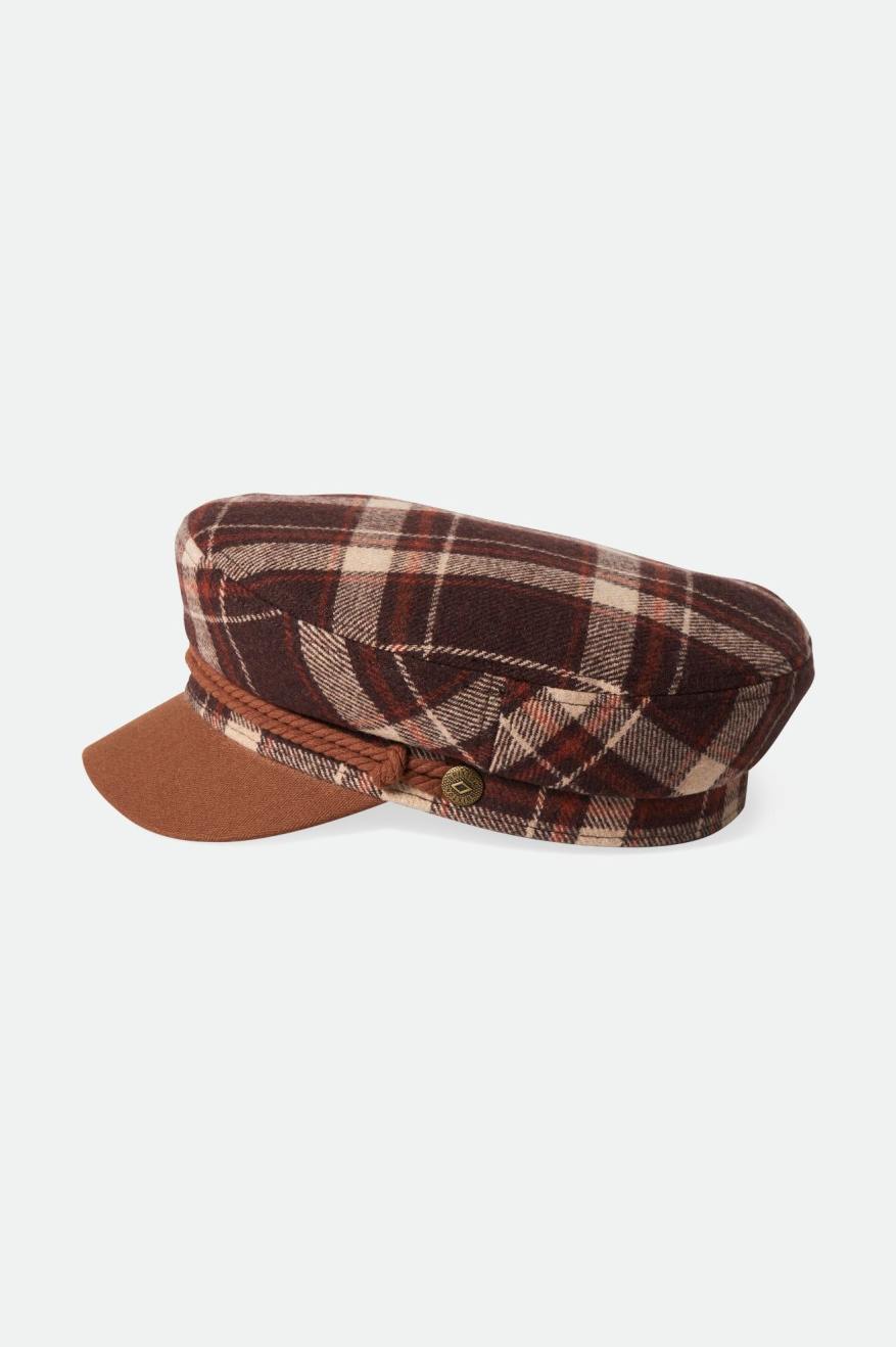 Men's Brixton Fender Jaguar Fiddler Hats Brown | 5026HPIMV