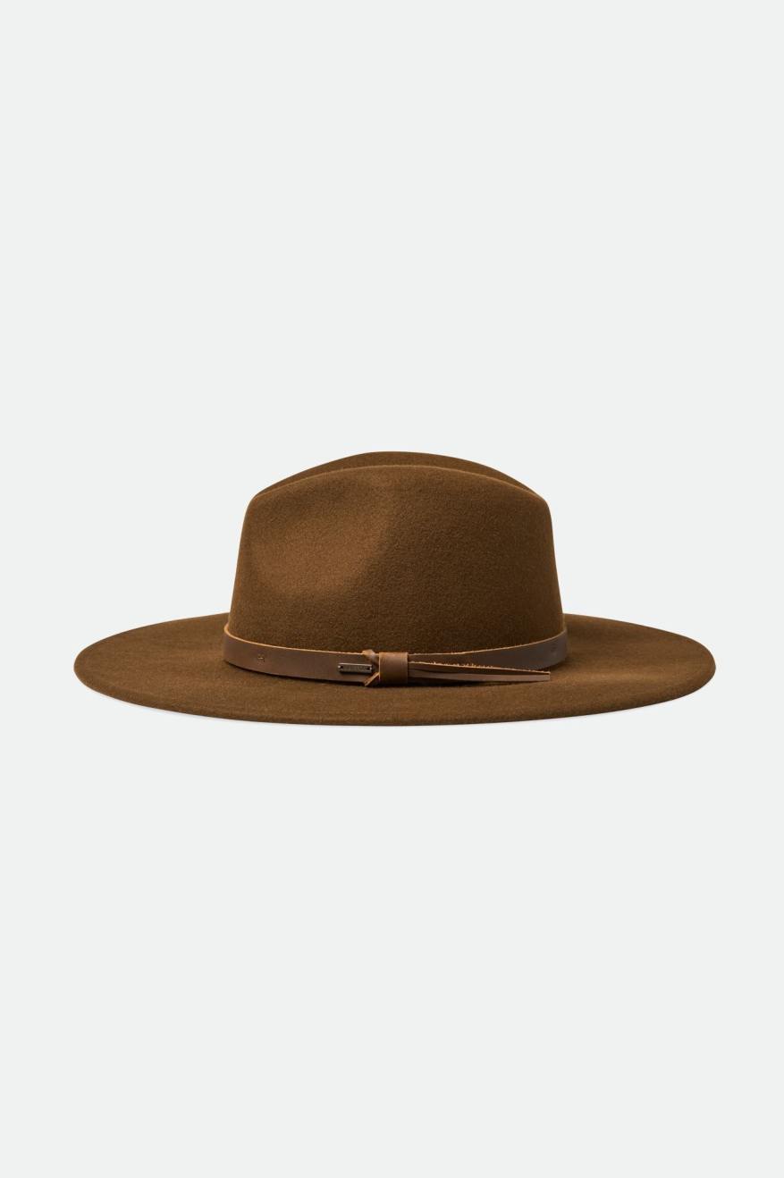 Men's Brixton Field Proper Hats Coffee | 5723MPIAF