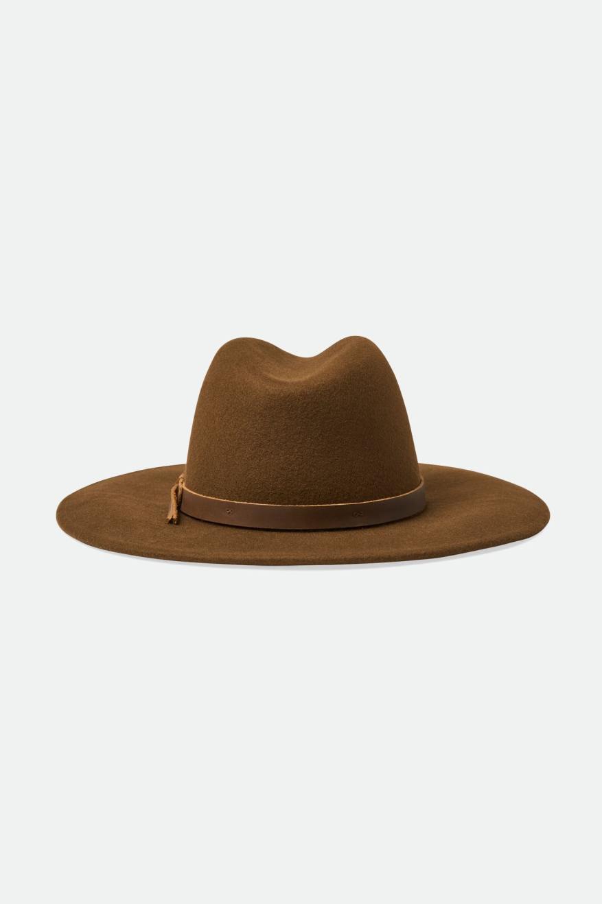 Men's Brixton Field Proper Hats Coffee | 5723MPIAF