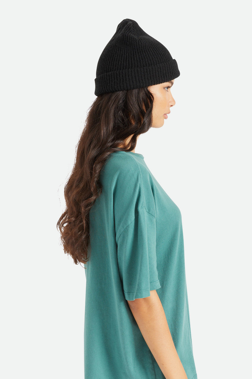 Men's Brixton Heist Beanie Black | 1256ECKGL