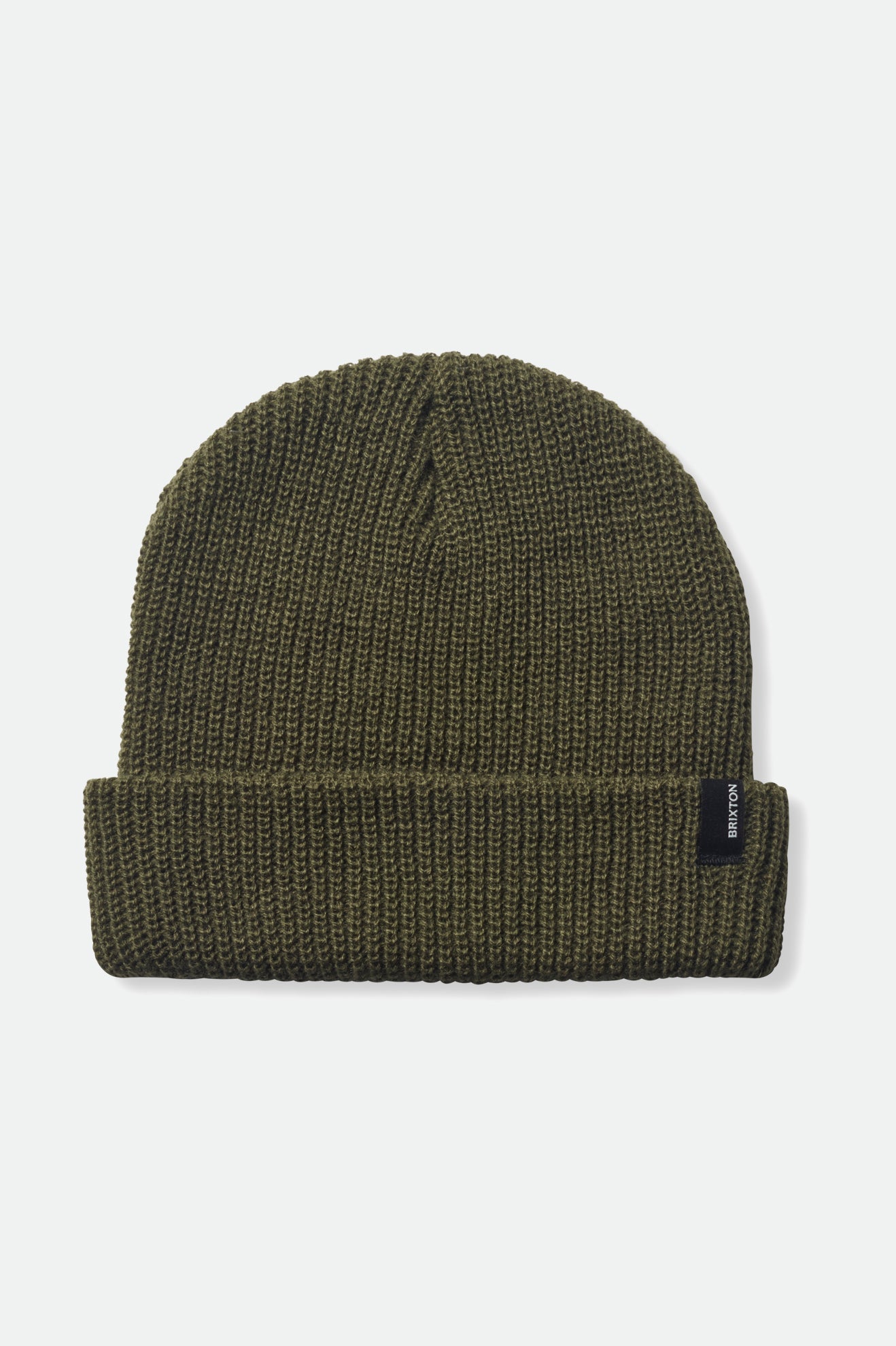 Men\'s Brixton Heist Beanie Olive | 7861REBXW