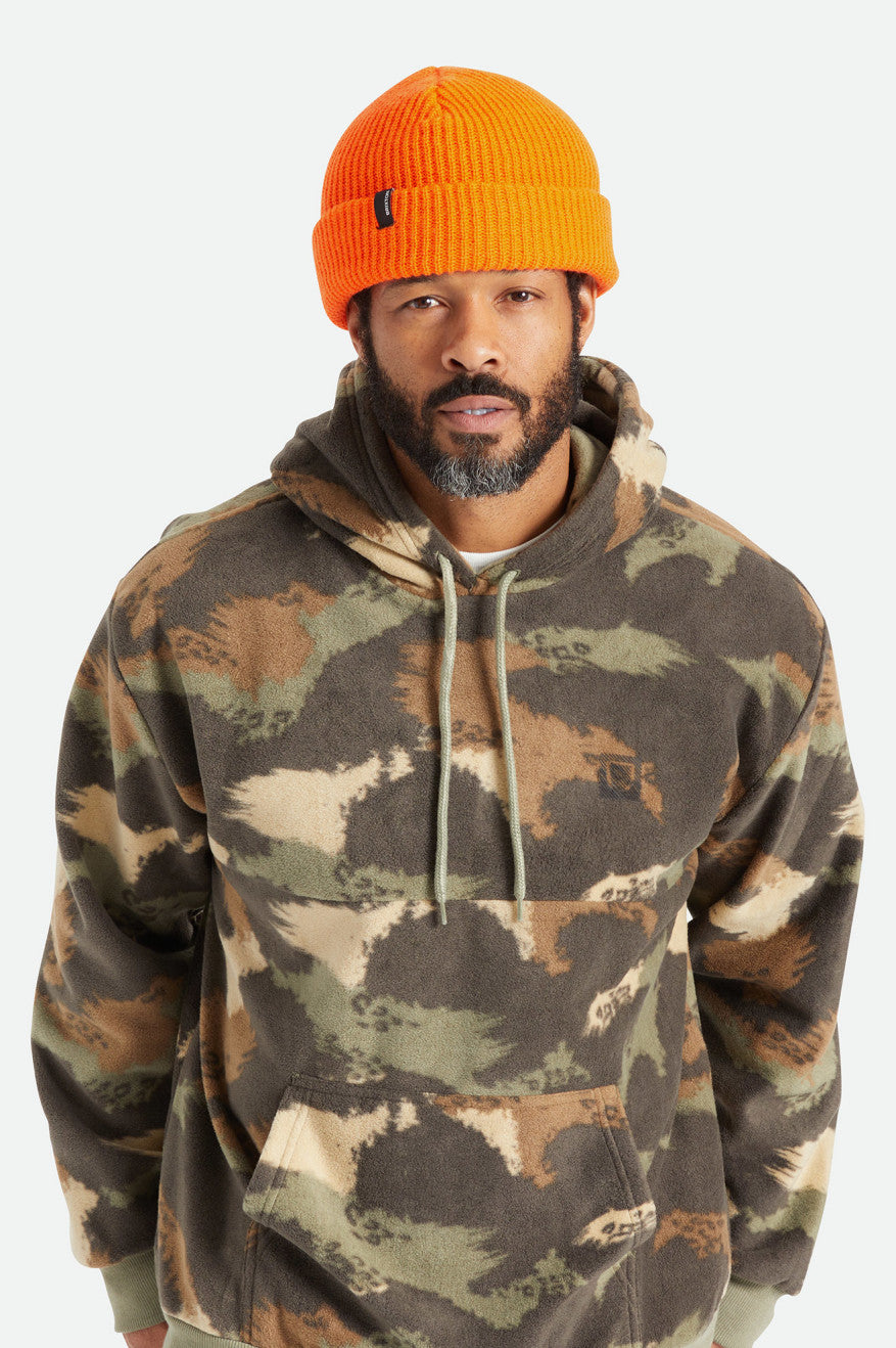 Men's Brixton Heist Beanie Orange | 4372WTOYF