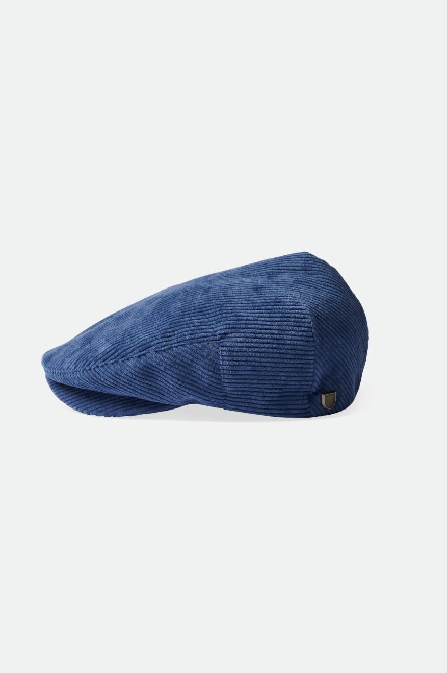 Men's Brixton Hooligan Baggy Snap Hats Blue | 6028GLUJC