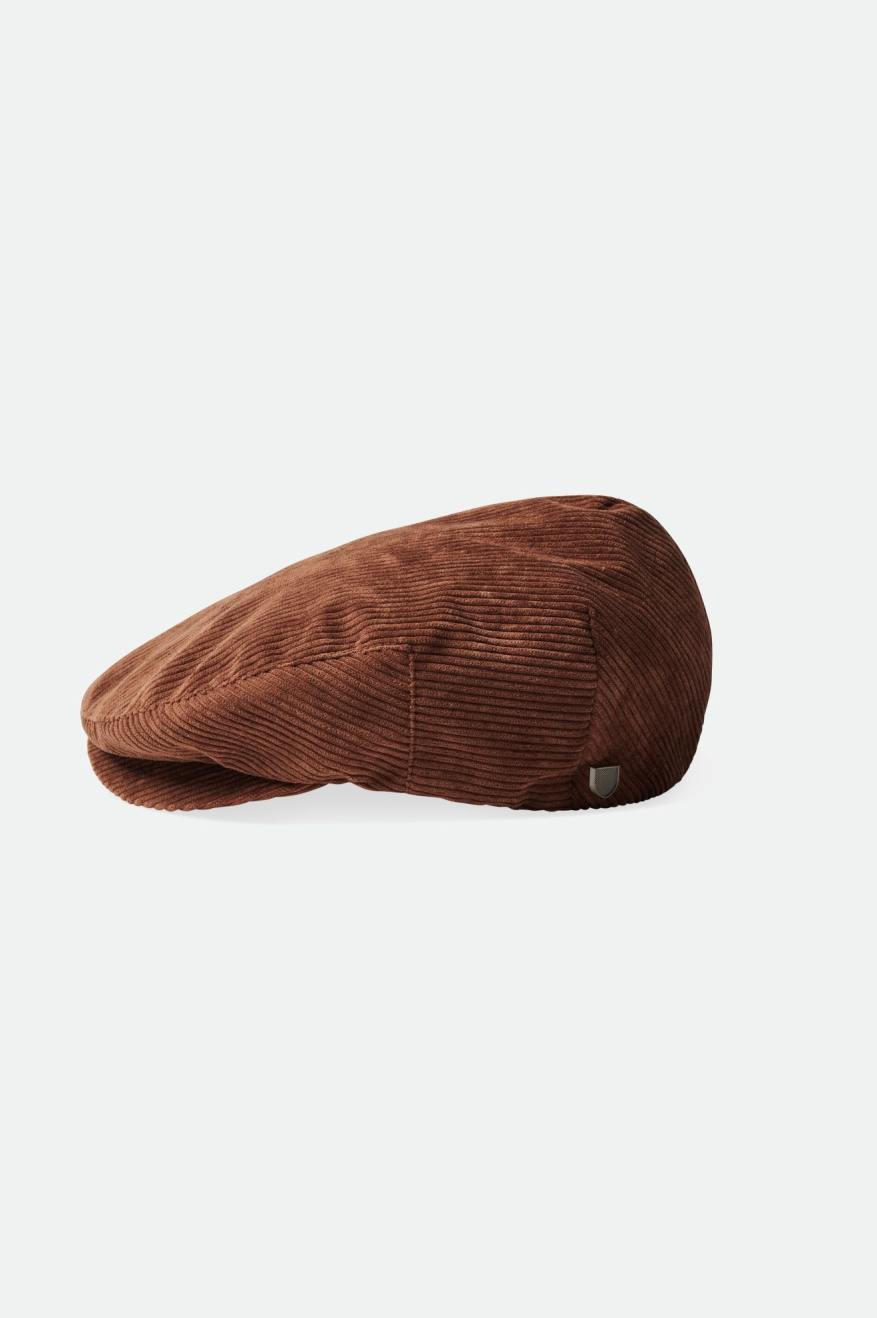 Men's Brixton Hooligan Baggy Snap Hats Brown | 7609RUMXO