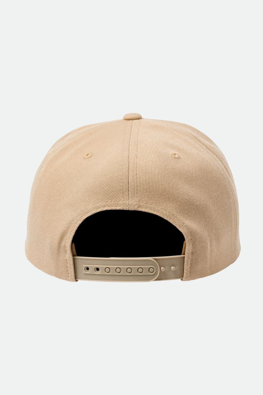 Men's Brixton Kit MP Caps Beige | 7856DYBVH