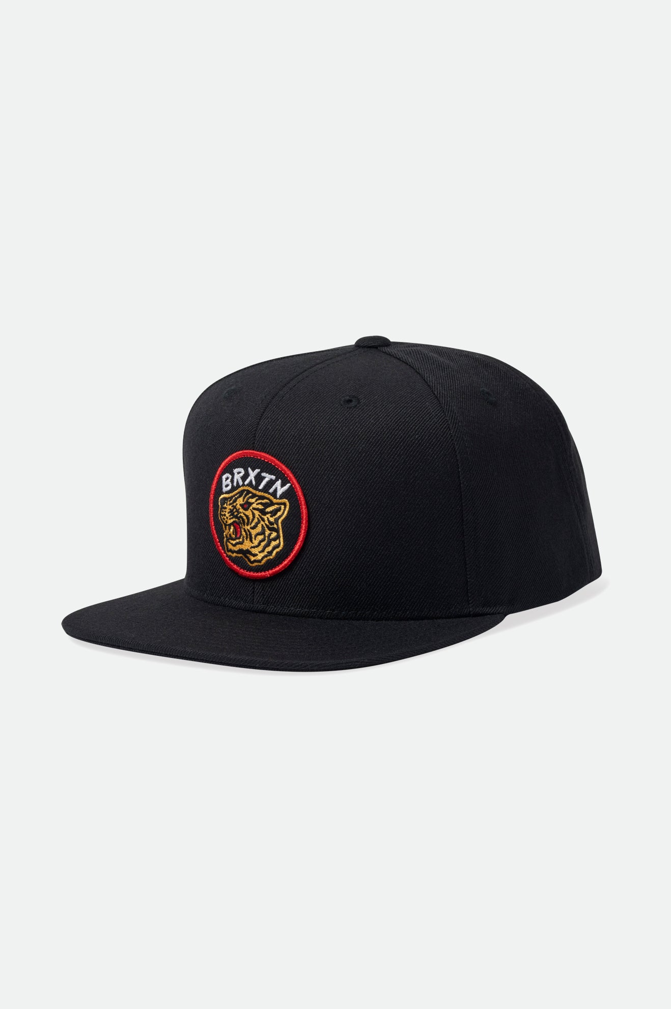 Men\'s Brixton Kit MP Caps Black | 5980WCHVK