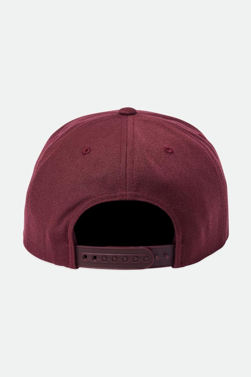 Men's Brixton Kit MP Caps Red | 7940DBLTU