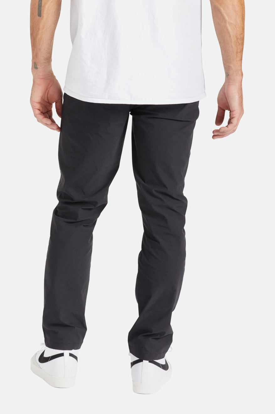 Men's Brixton Knox Utility Slim Pants Black | 6149YOQNX