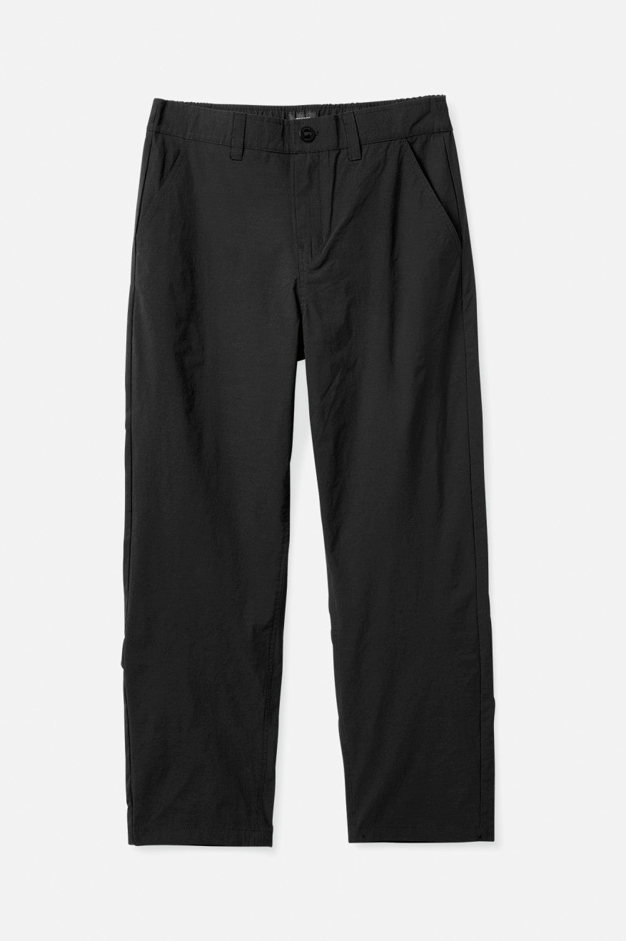 Men's Brixton Knox Utility Slim Pants Black | 6149YOQNX