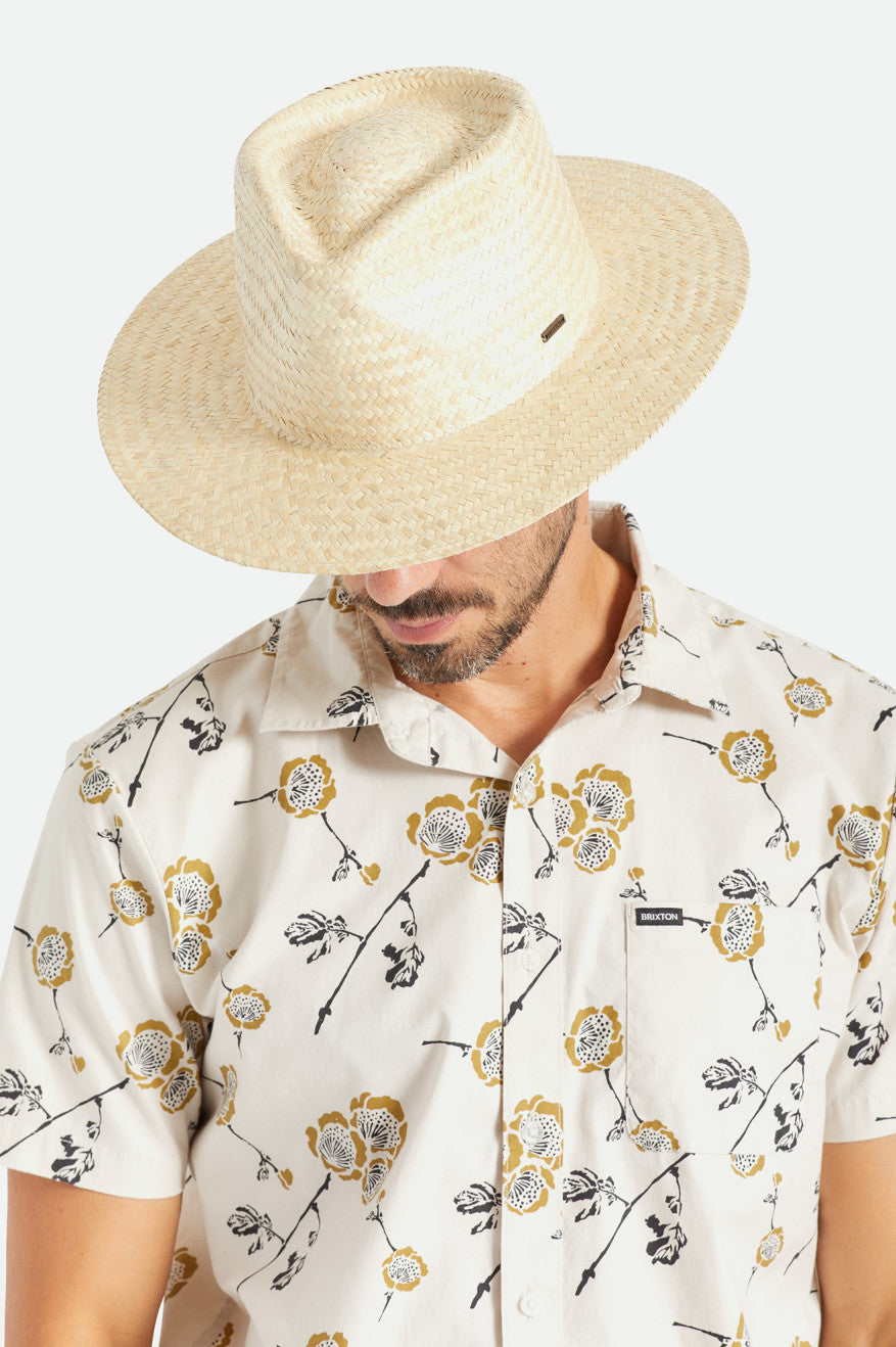 Men's Brixton Marcos Palmilla Hats Beige | 5326KNRJQ