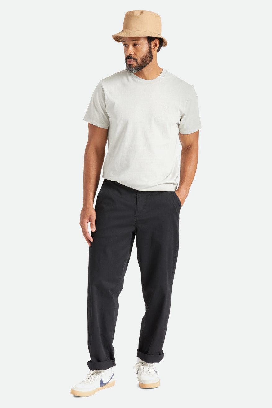 Men's Brixton Medina Pants Black | 5973LNSAX