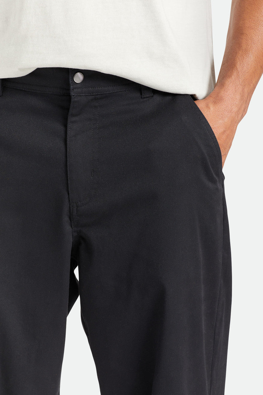 Men's Brixton Medina Pants Black | 5973LNSAX