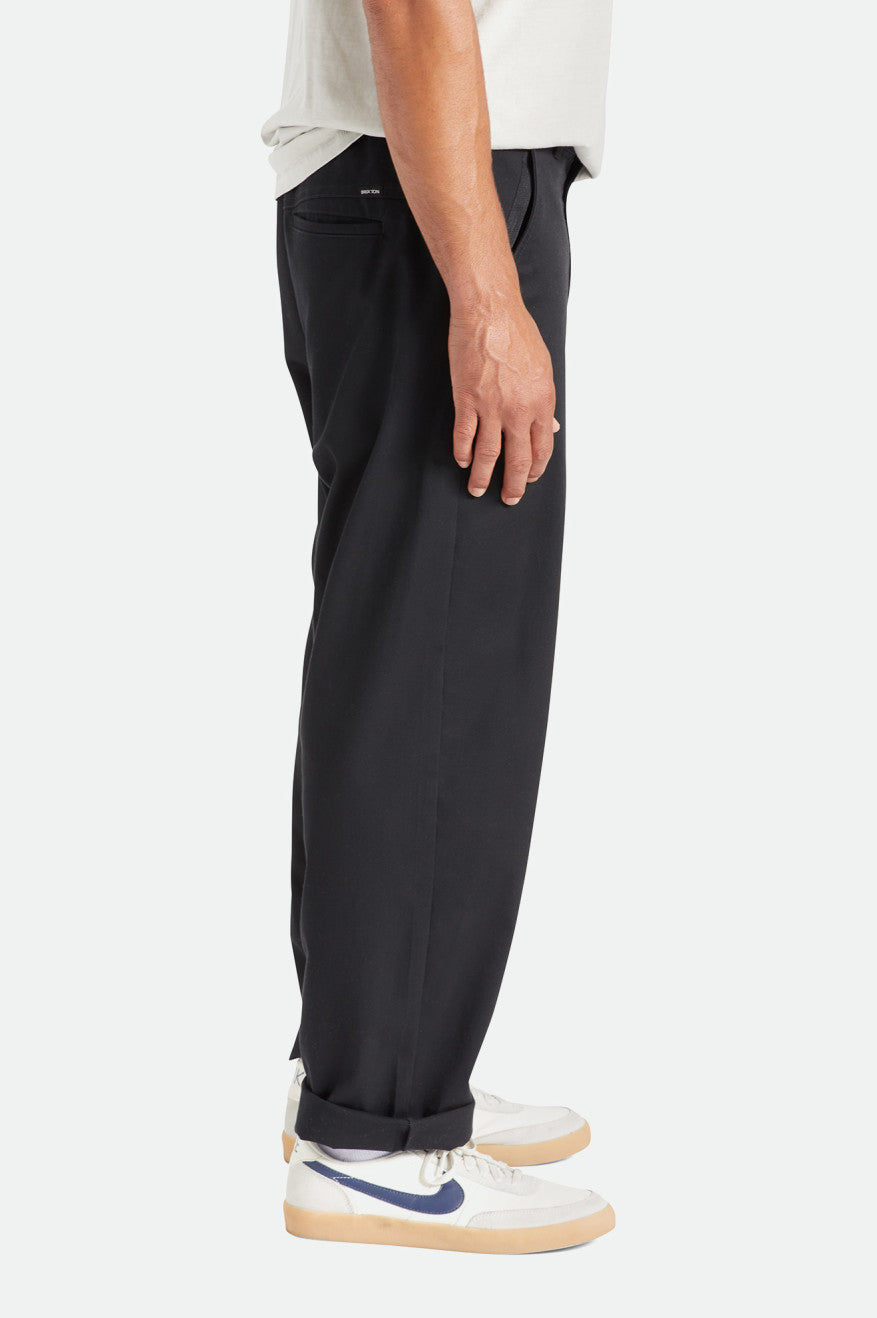 Men's Brixton Medina Pants Black | 5973LNSAX