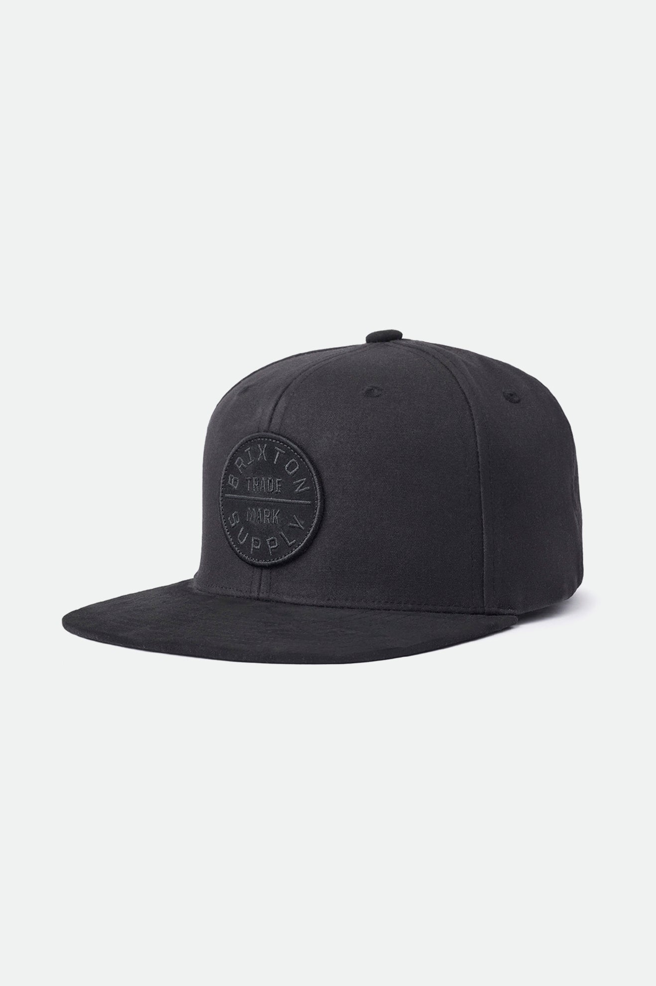 Men\'s Brixton Oath III Caps Black | 5296ETQXK