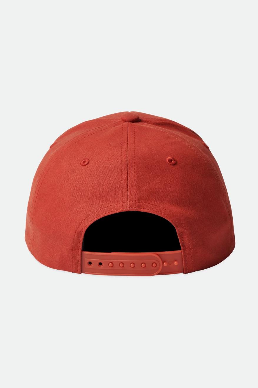 Men's Brixton Palmer Proper NetPlus MP Caps Red | 0325EJINF