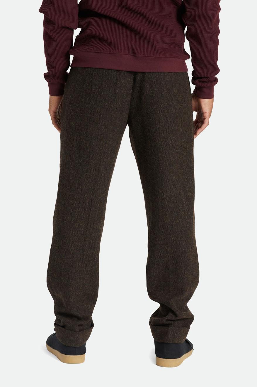 Men's Brixton Regent Reserve Trouser Pants Brown | 2391JXGVY