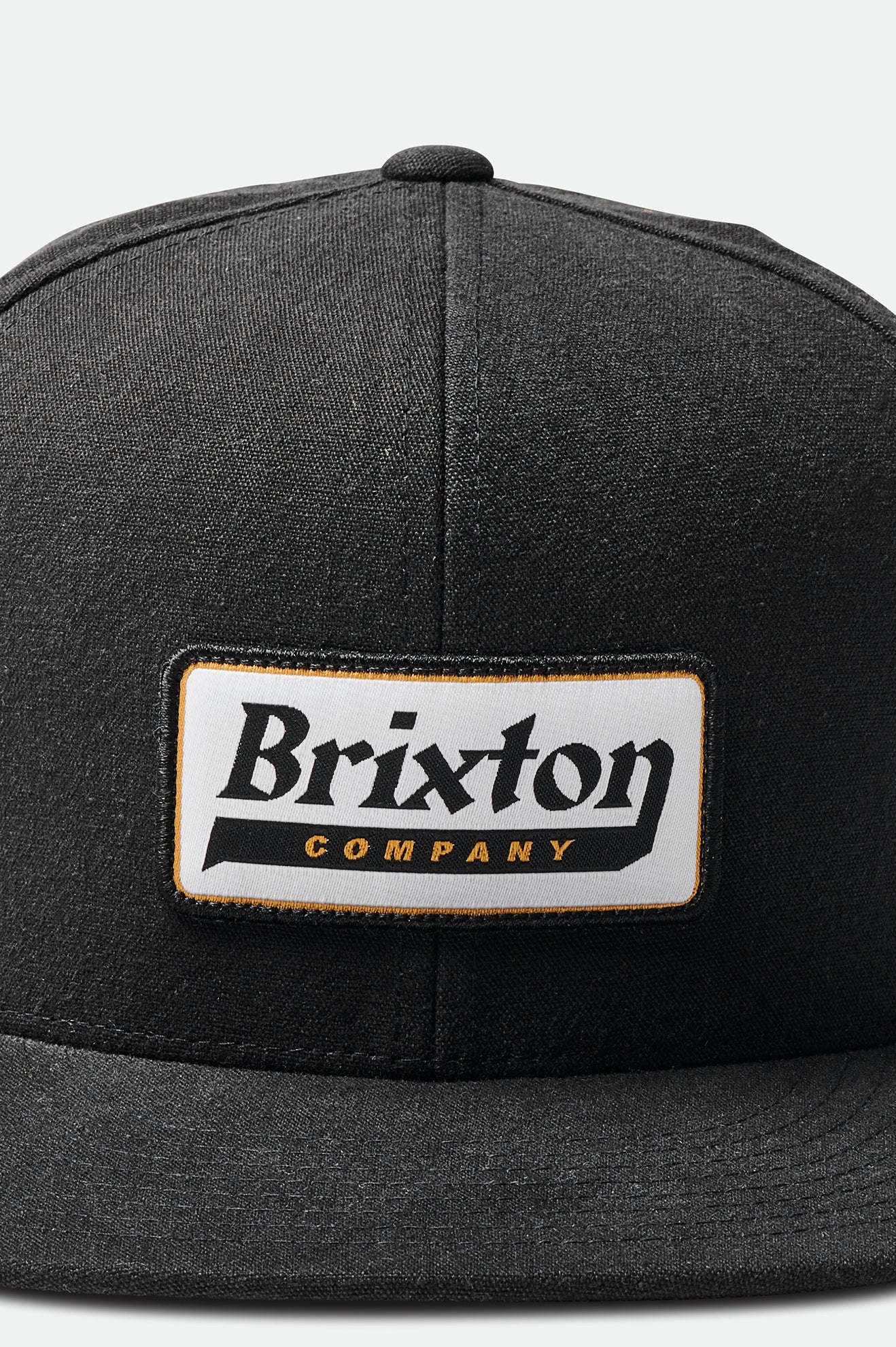 Men's Brixton Steadfast HP Caps Black | 1856WVFIY