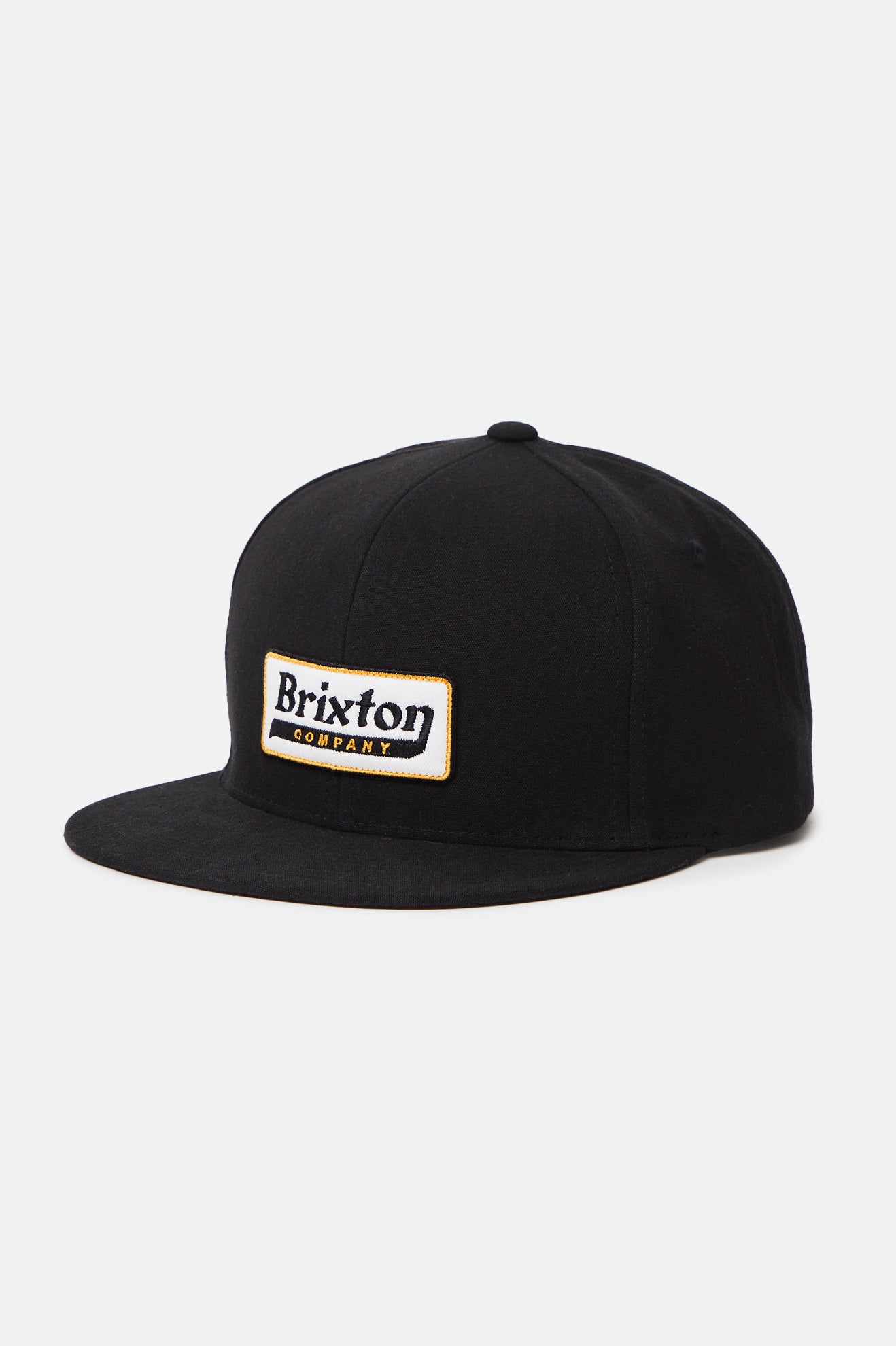 Men\'s Brixton Steadfast HP Caps Black | 1856WVFIY