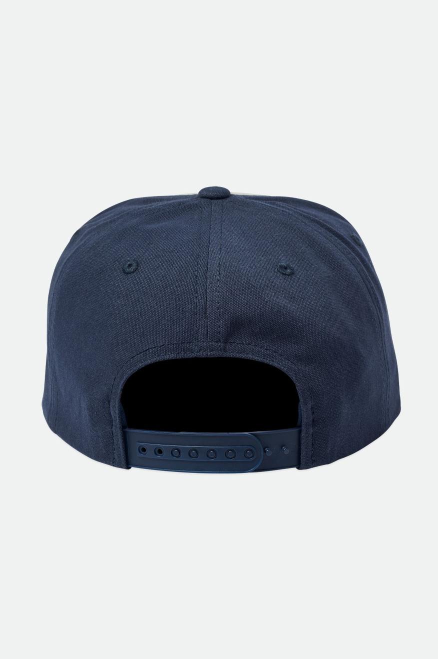 Men's Brixton Steadfast HP Caps Navy / Grey | 0197CFJQX