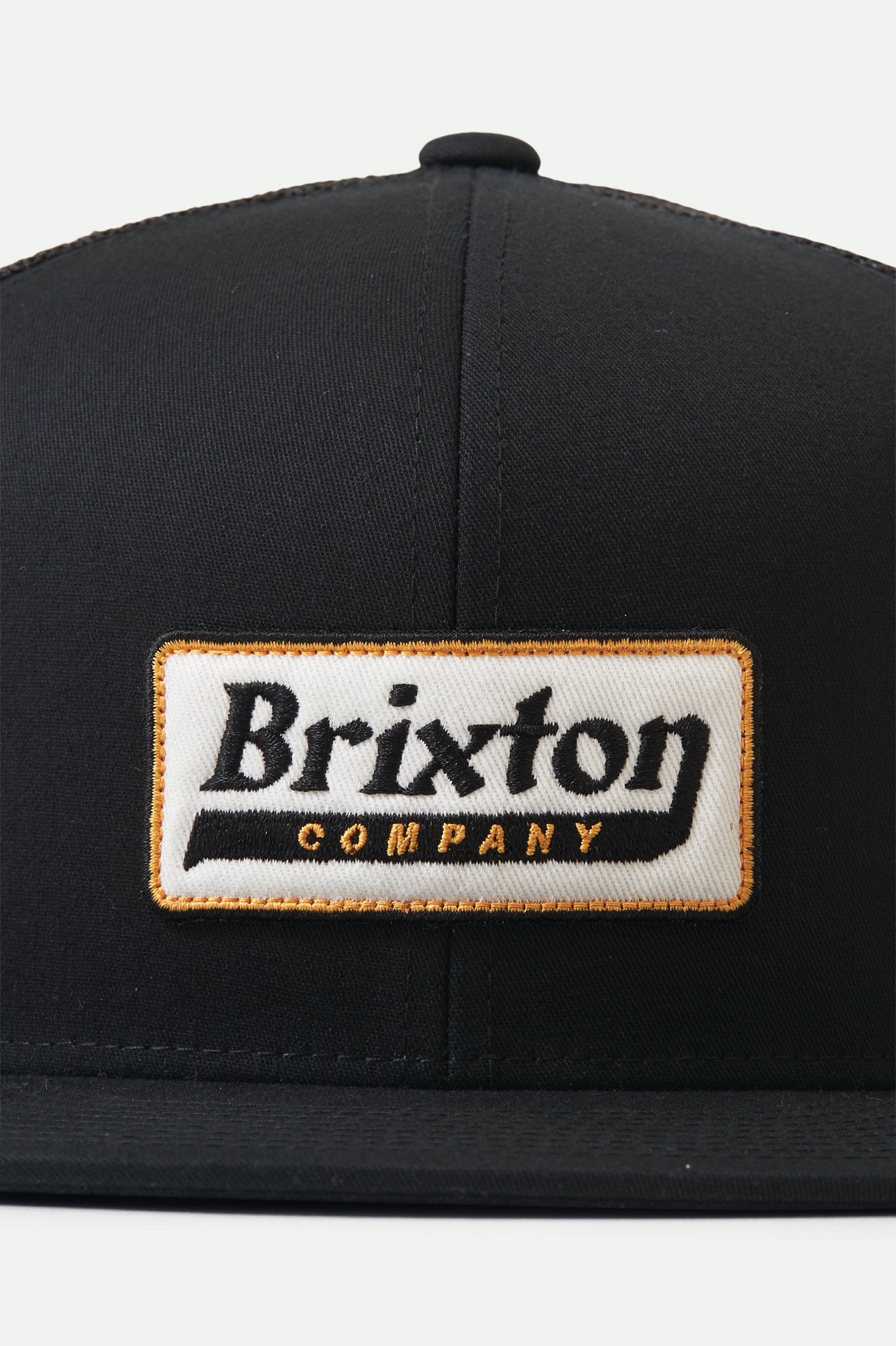 Men's Brixton Steadfast HP Mesh Cap Caps Black | 6190JVUKD