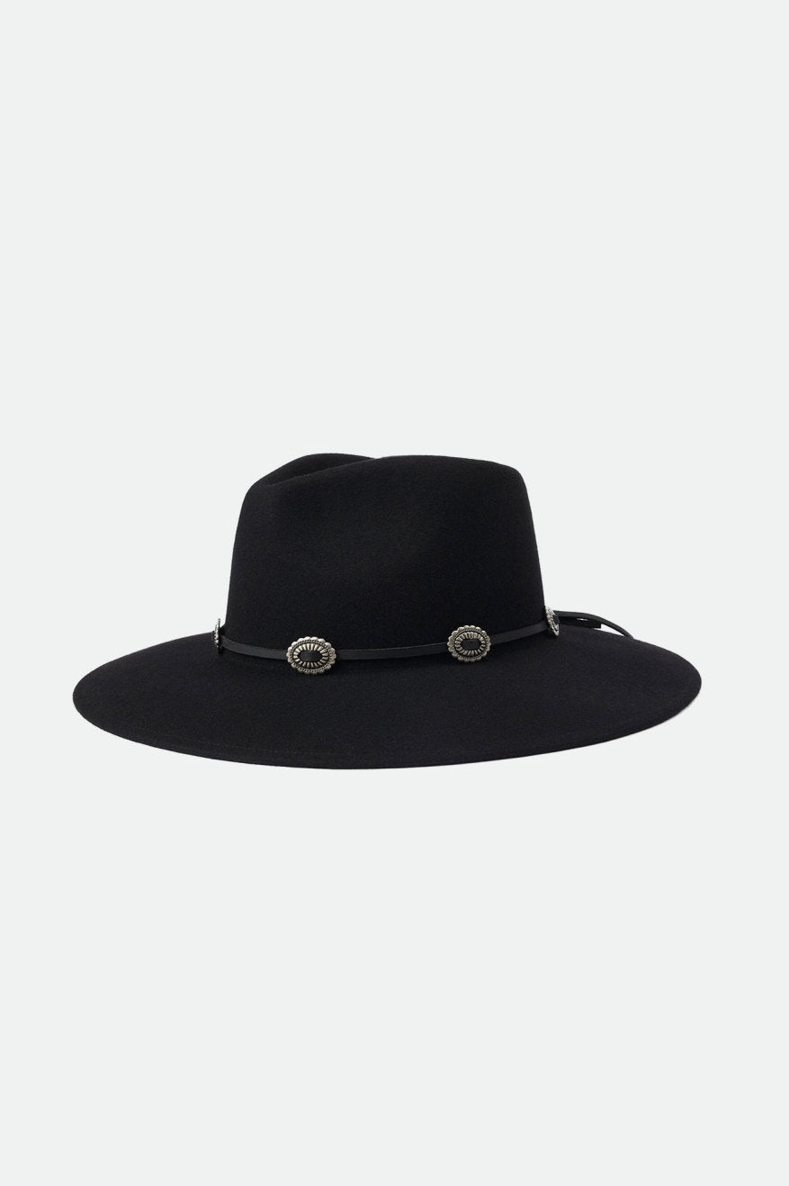 Unisex Brixton Adjustable Western Hat Band Accessories Black | 0612MWDRJ